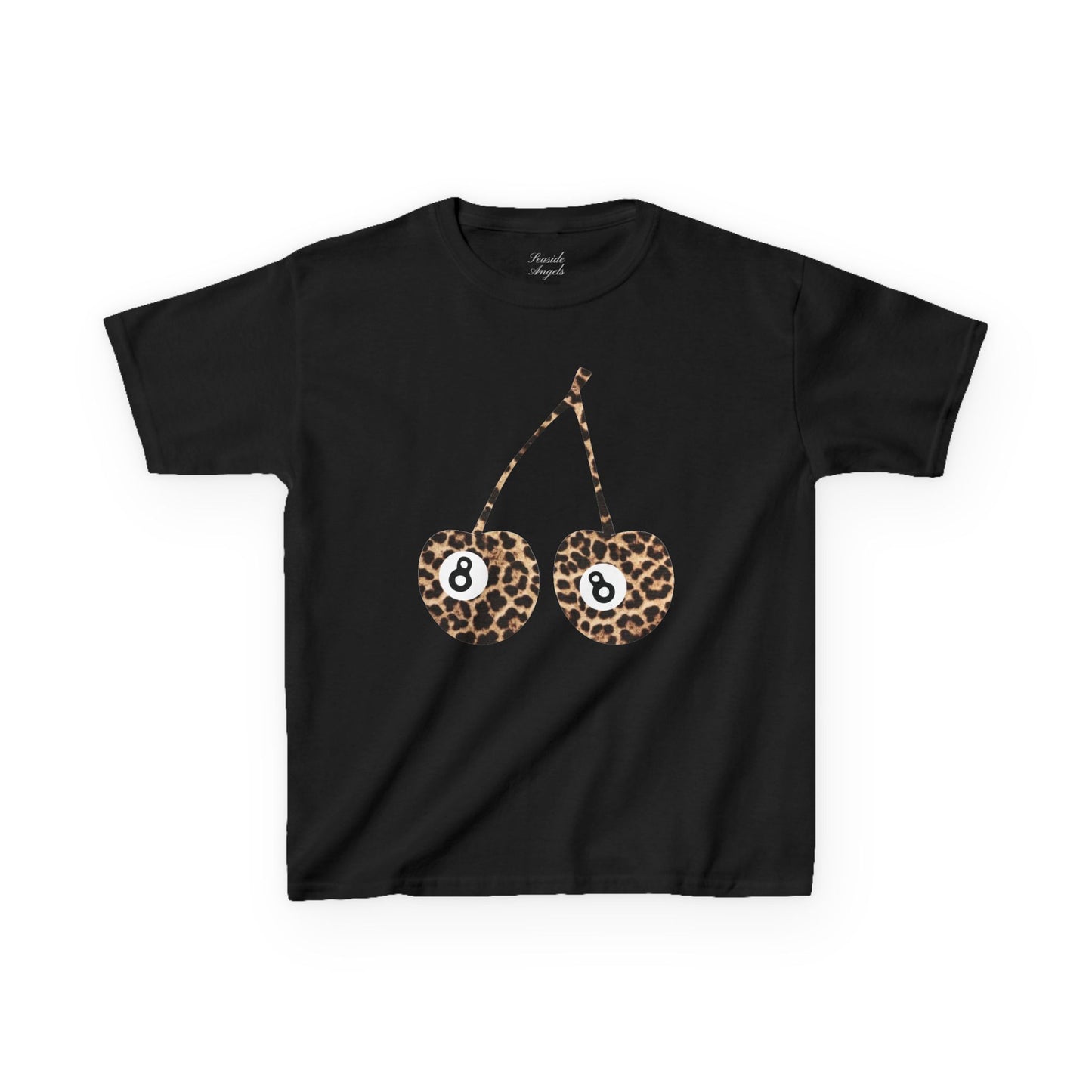 Leopard Cherries Baby Tee
