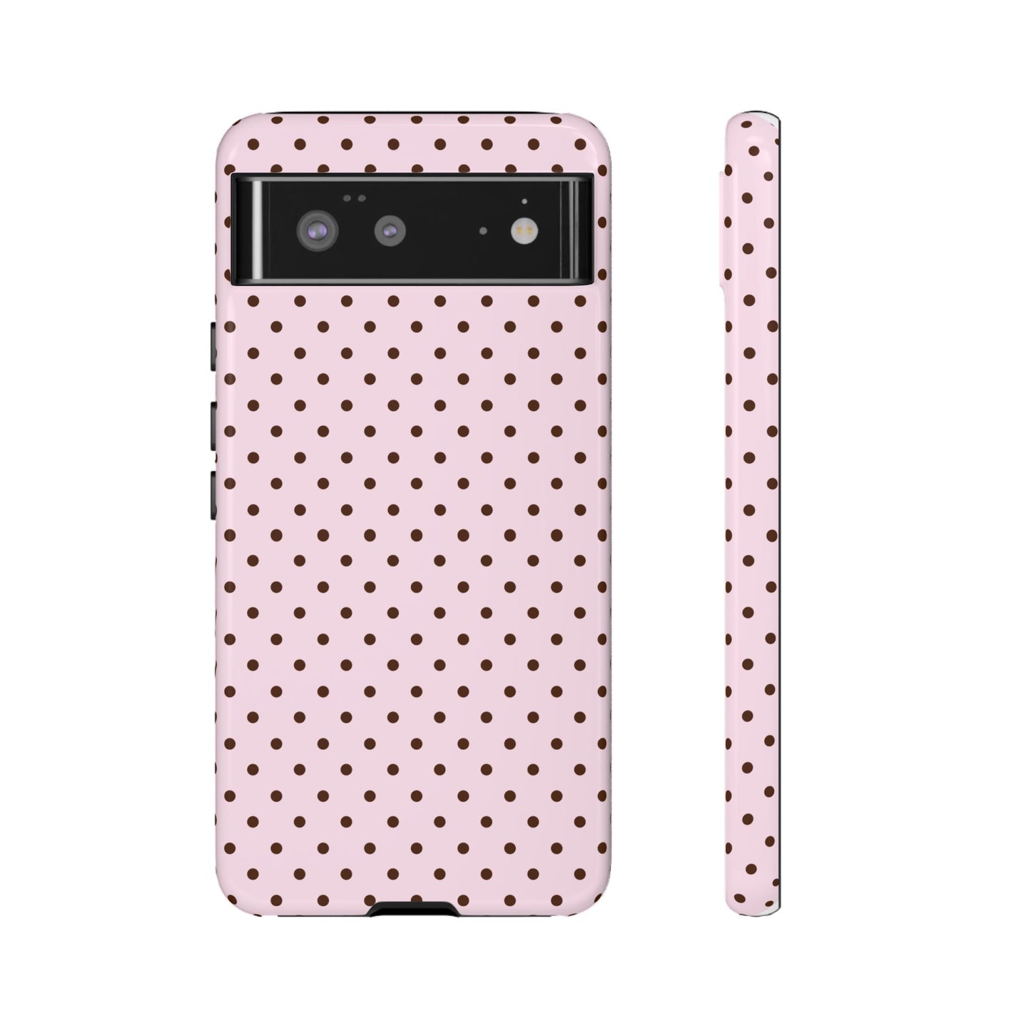 Light Pink Polka Dot Phone Case