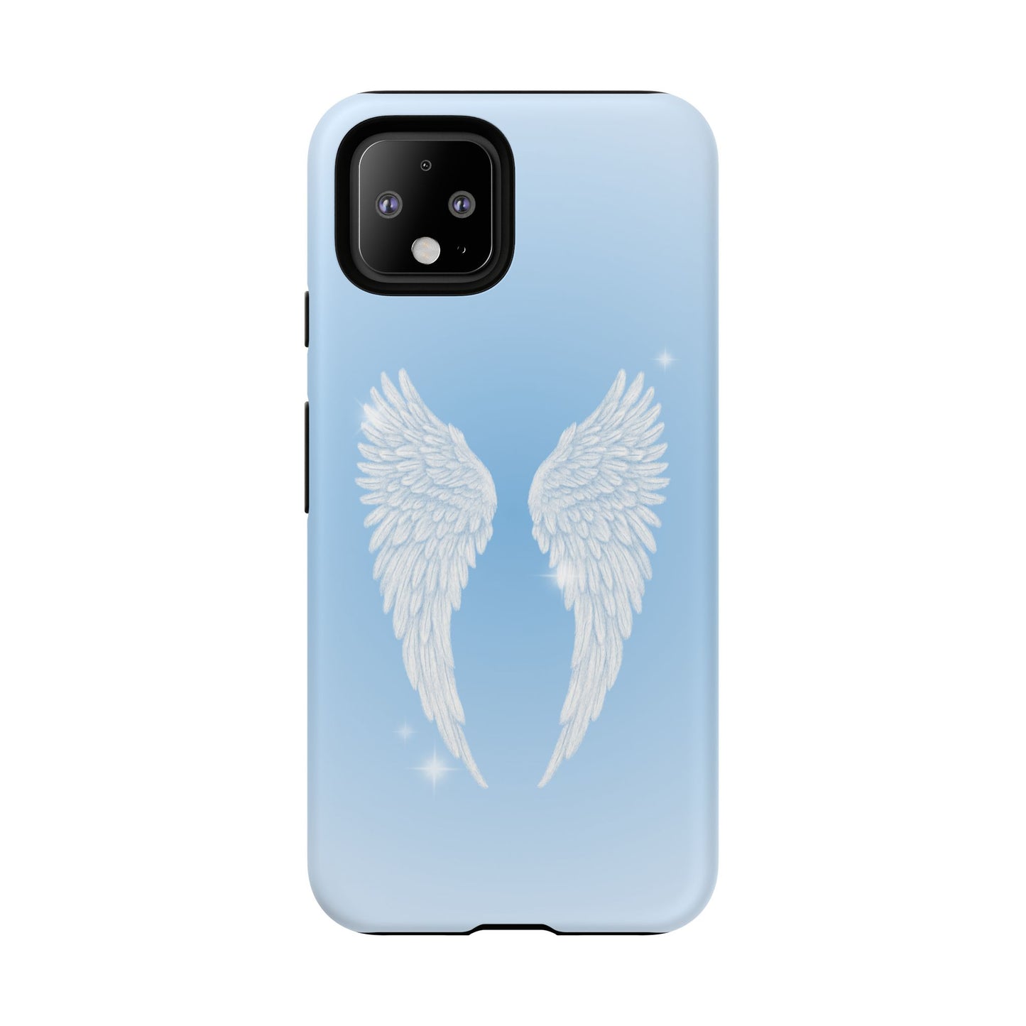 Blue Angel Wings Phone Case