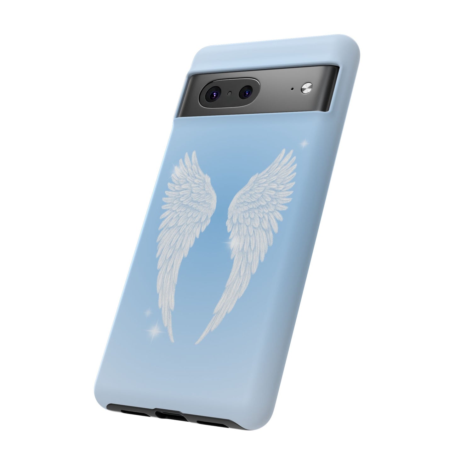 Blue Angel Wings Phone Case