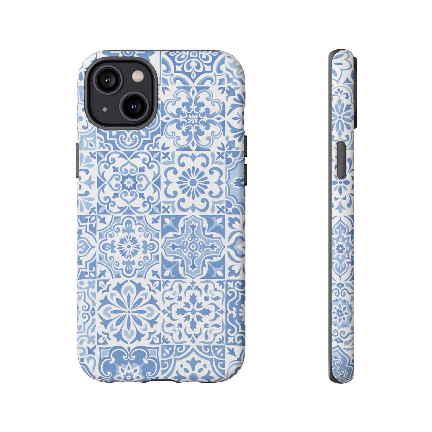 Blue Coastal Tile Phone Case
