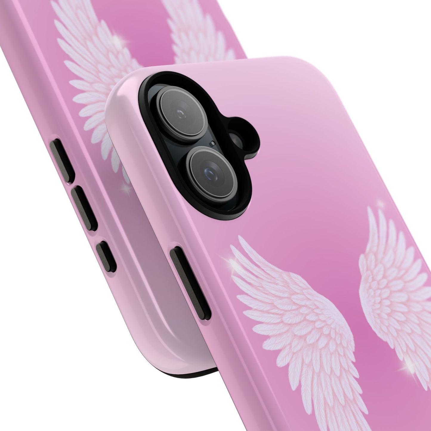 Pink Angel Wings Phone Case