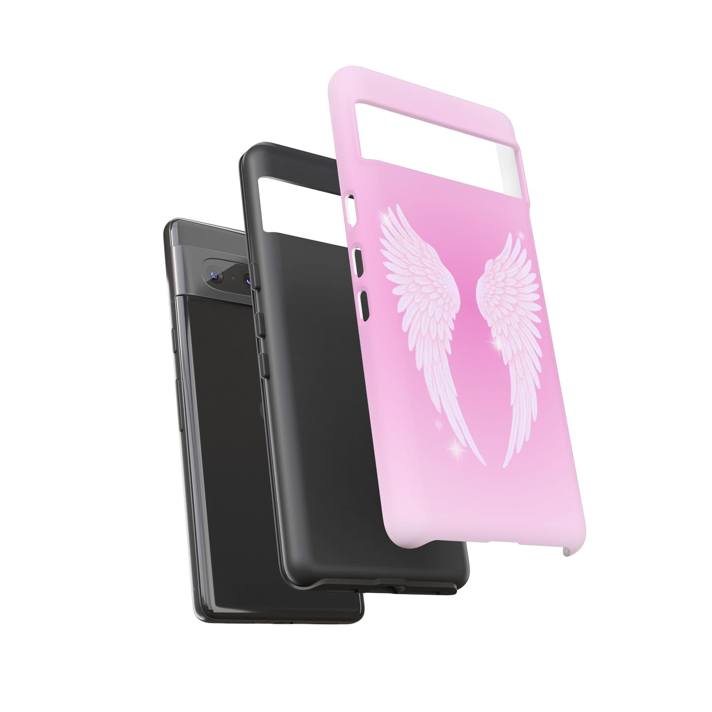 Pink Angel Wings Phone Case