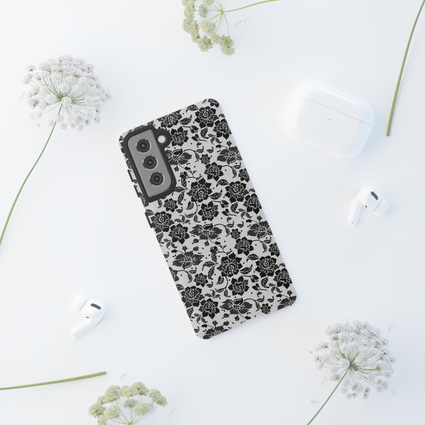 Black Lace Phone Case