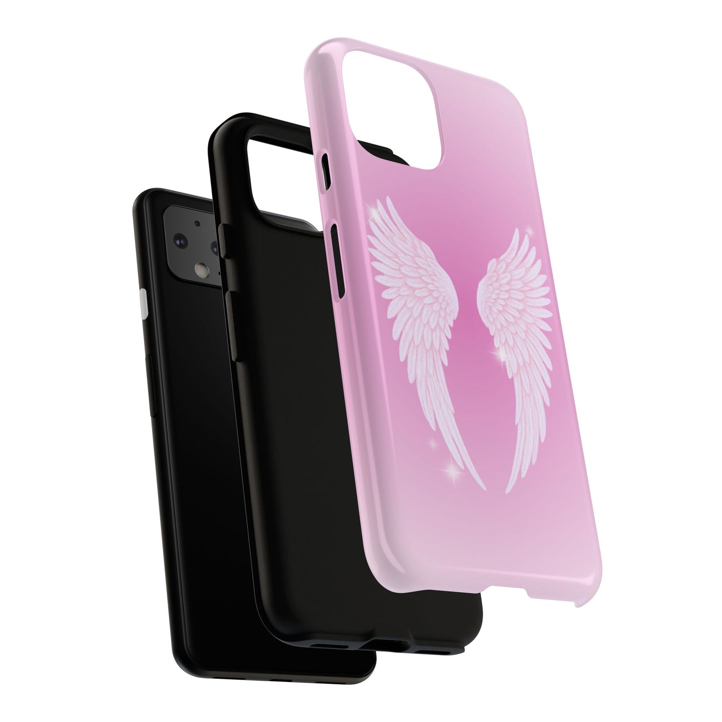 Pink Angel Wings Phone Case