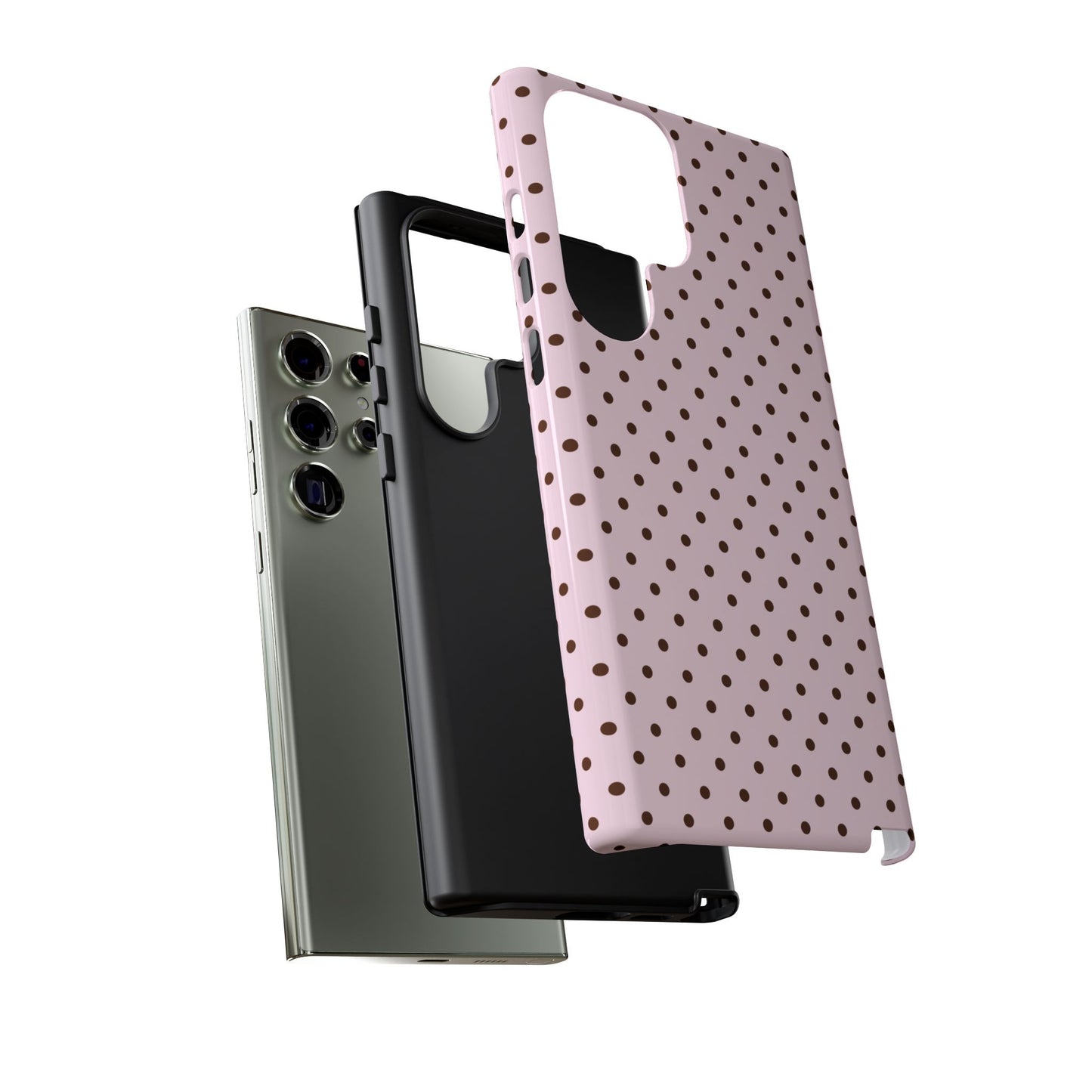 Light Pink Polka Dot Phone Case