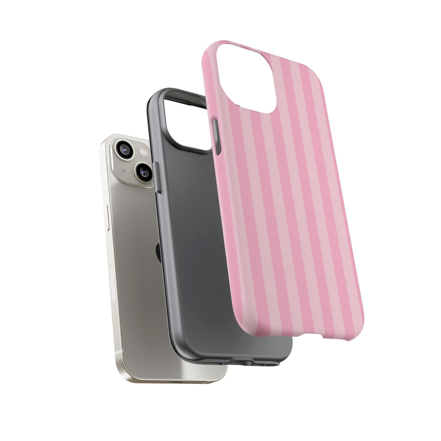 Pink Stripes Phone Case