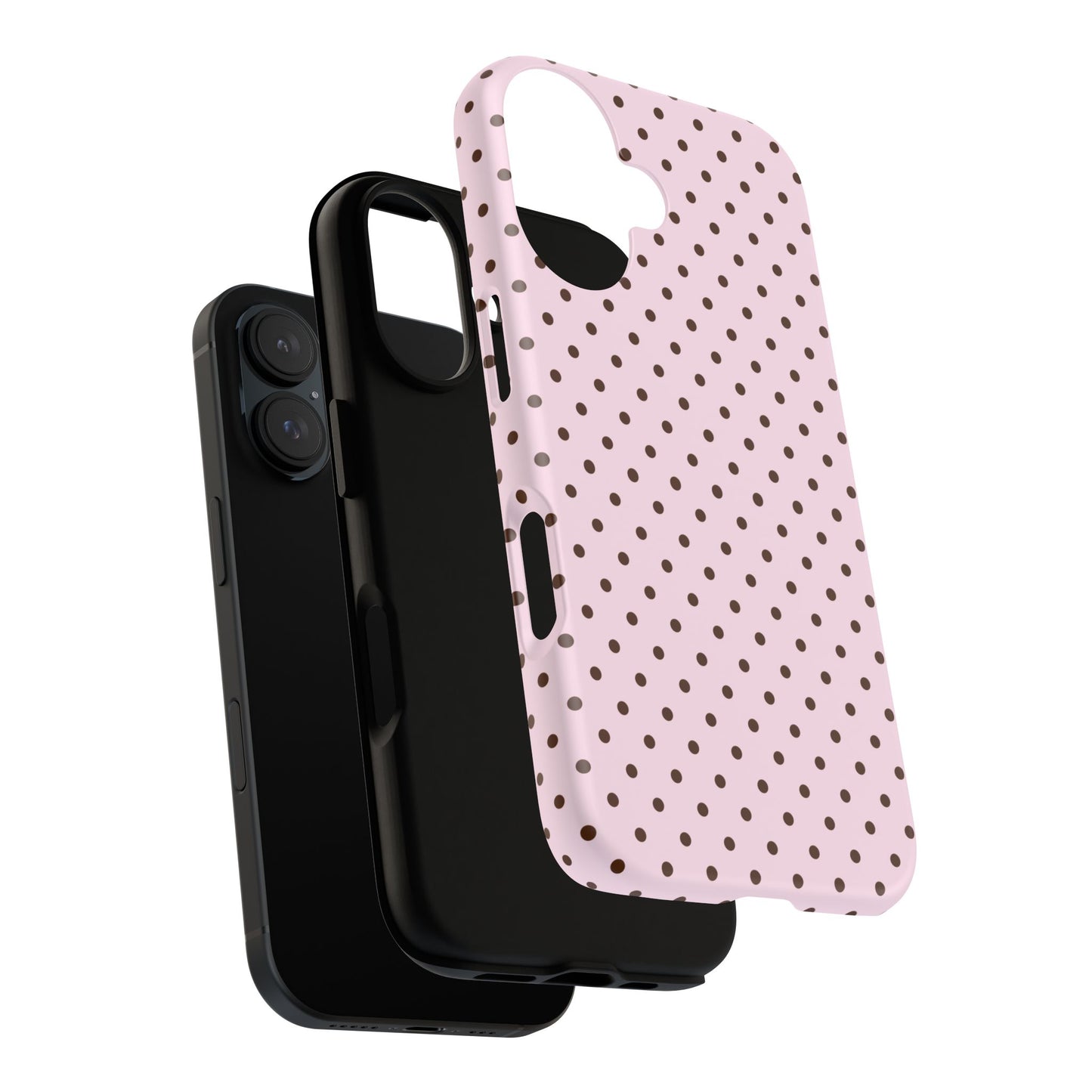 Light Pink Polka Dot Phone Case