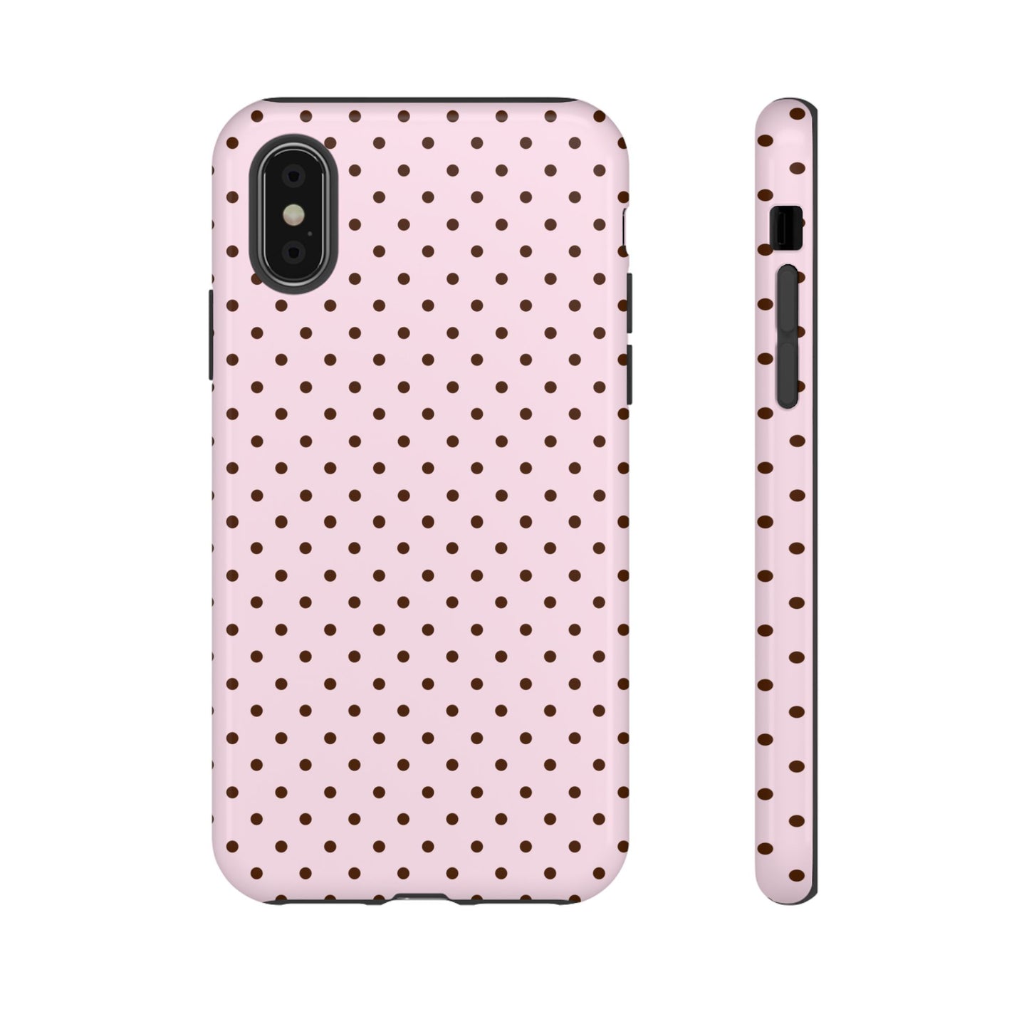 Light Pink Polka Dot Phone Case