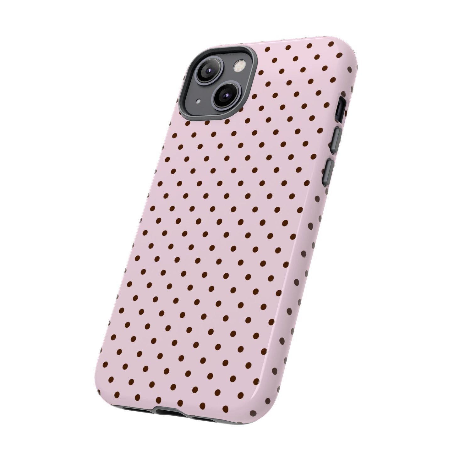 Light Pink Polka Dot Phone Case