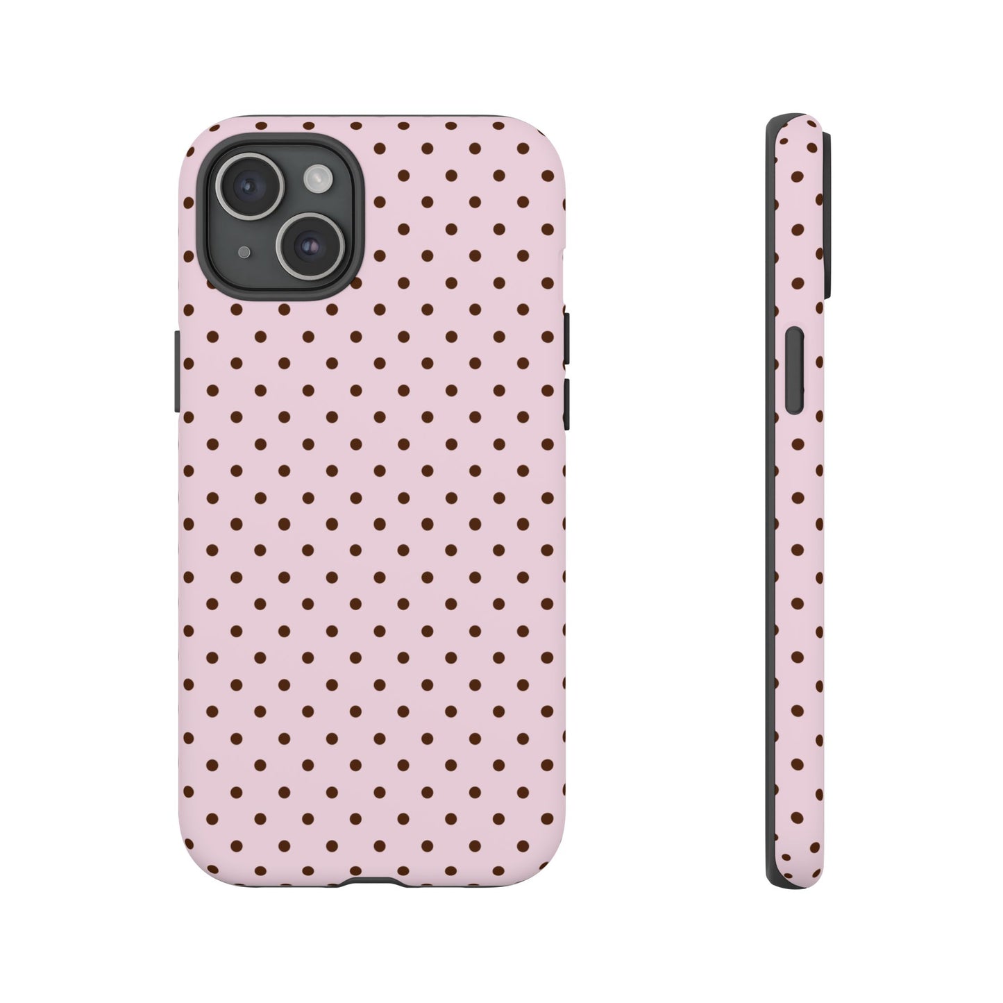 Light Pink Polka Dot Phone Case