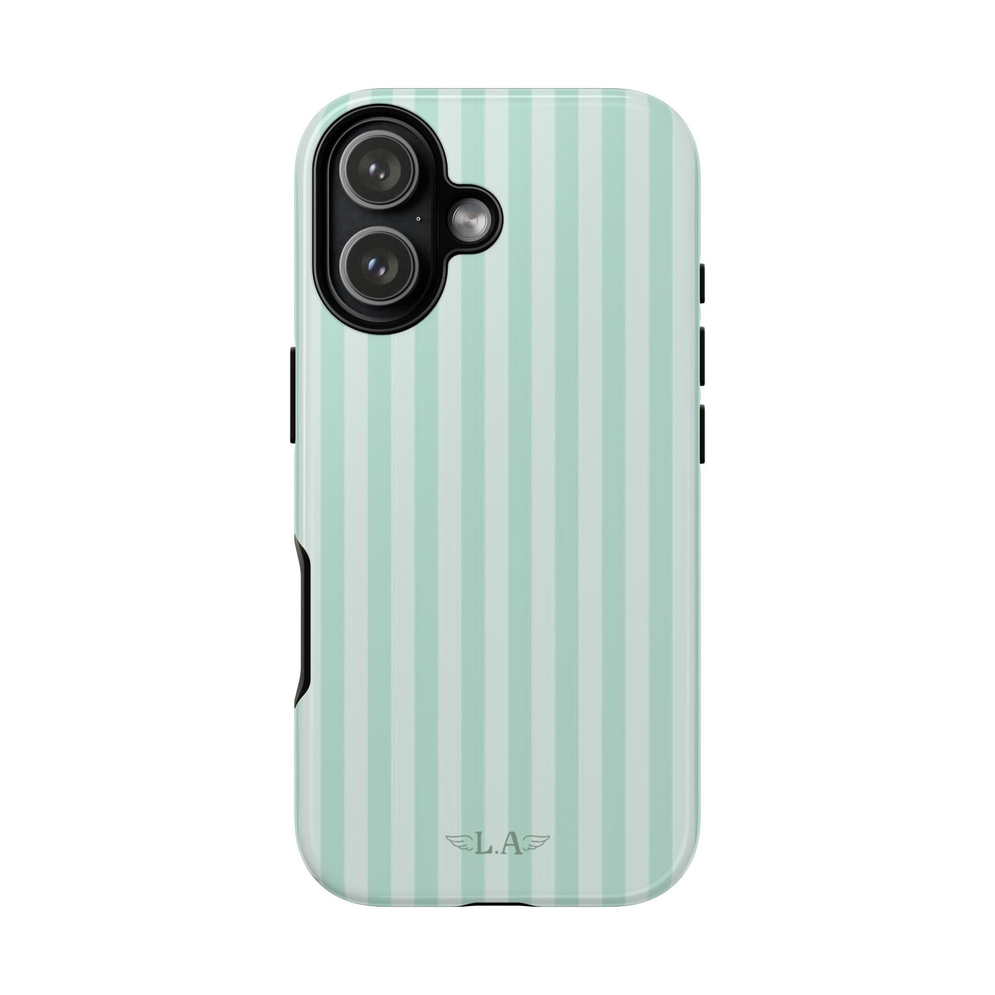 Mint Stripes Phone Case