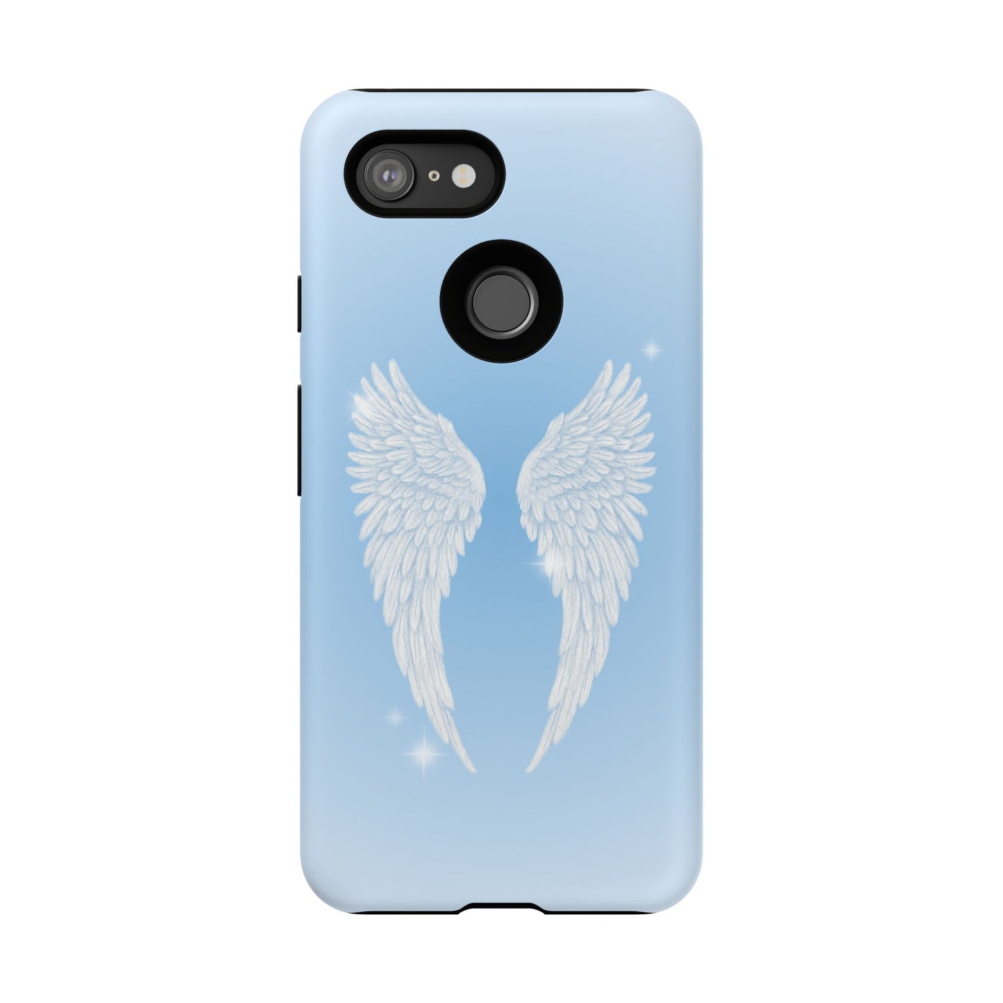 Blue Angel Wings Phone Case