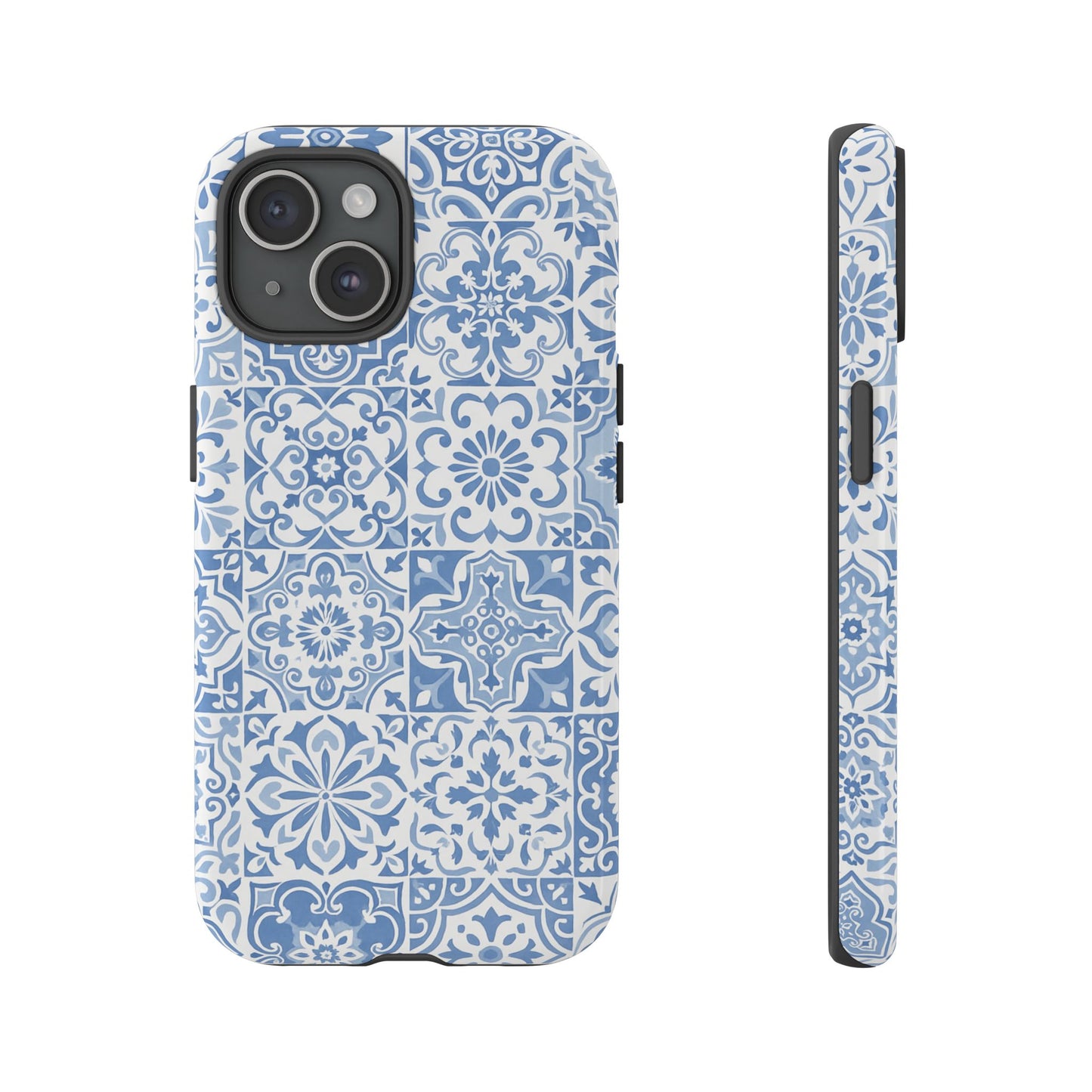 Blue Coastal Tile Phone Case