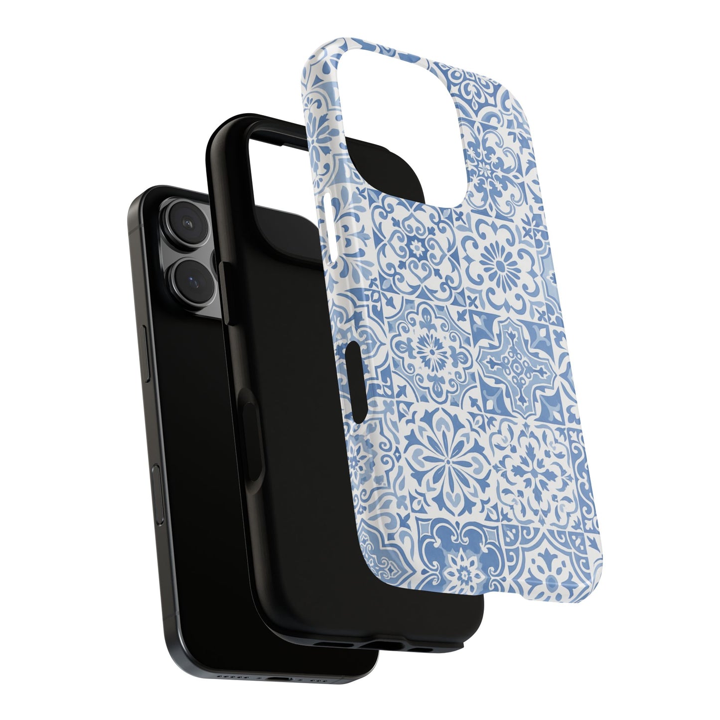 Blue Coastal Tile Phone Case