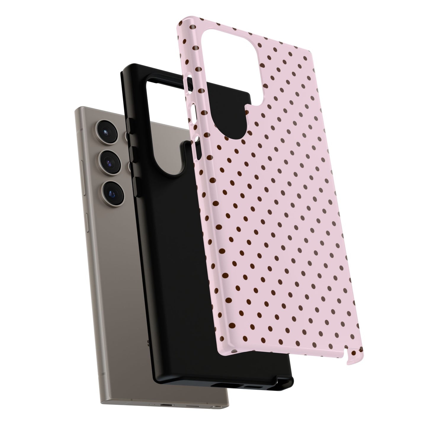Light Pink Polka Dot Phone Case