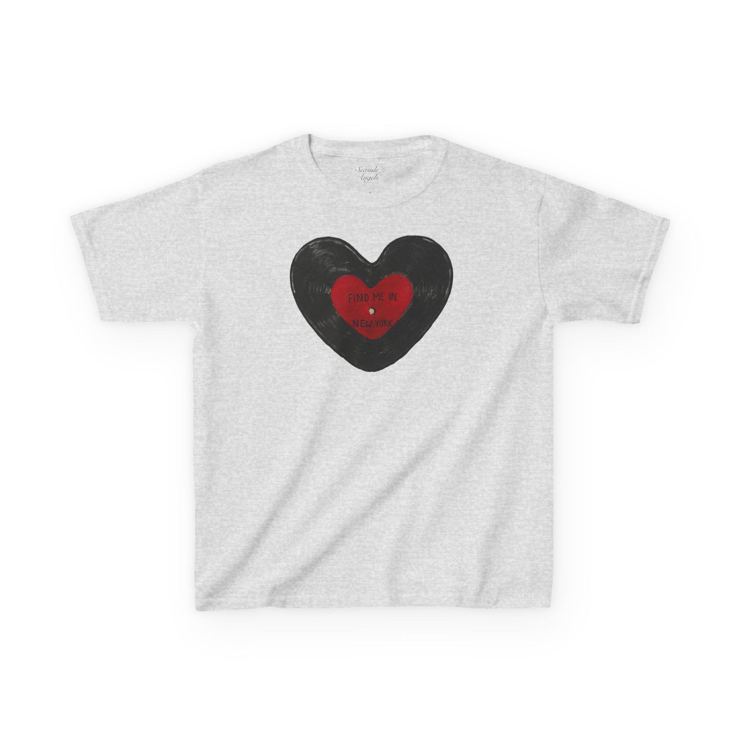 Hand-Painted Find Me in New York Baby Tee