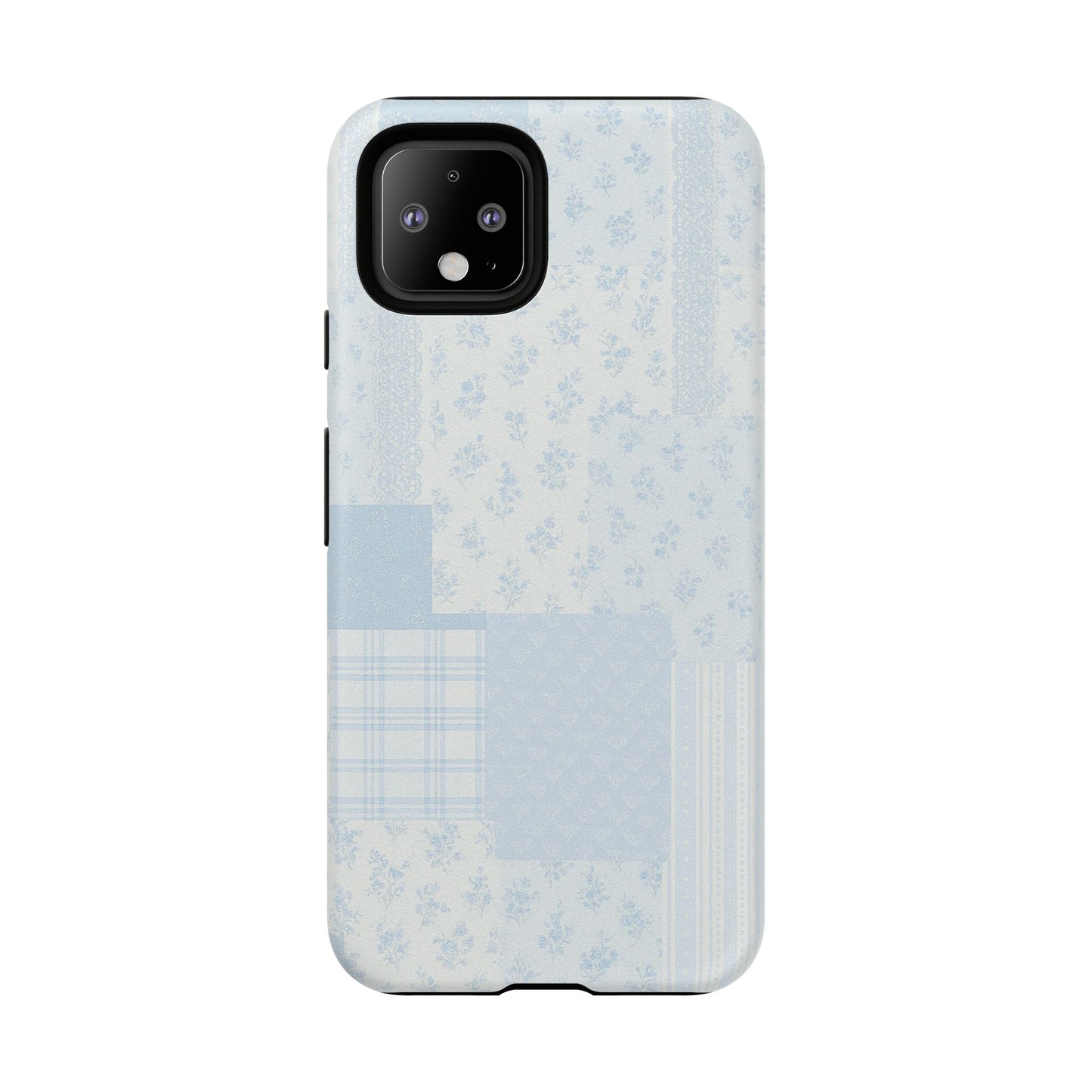 Blue Floral Lace Phone Case
