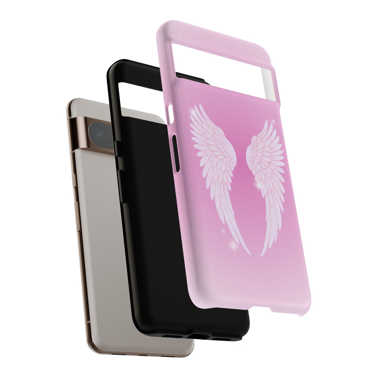 Pink Angel Wings Phone Case