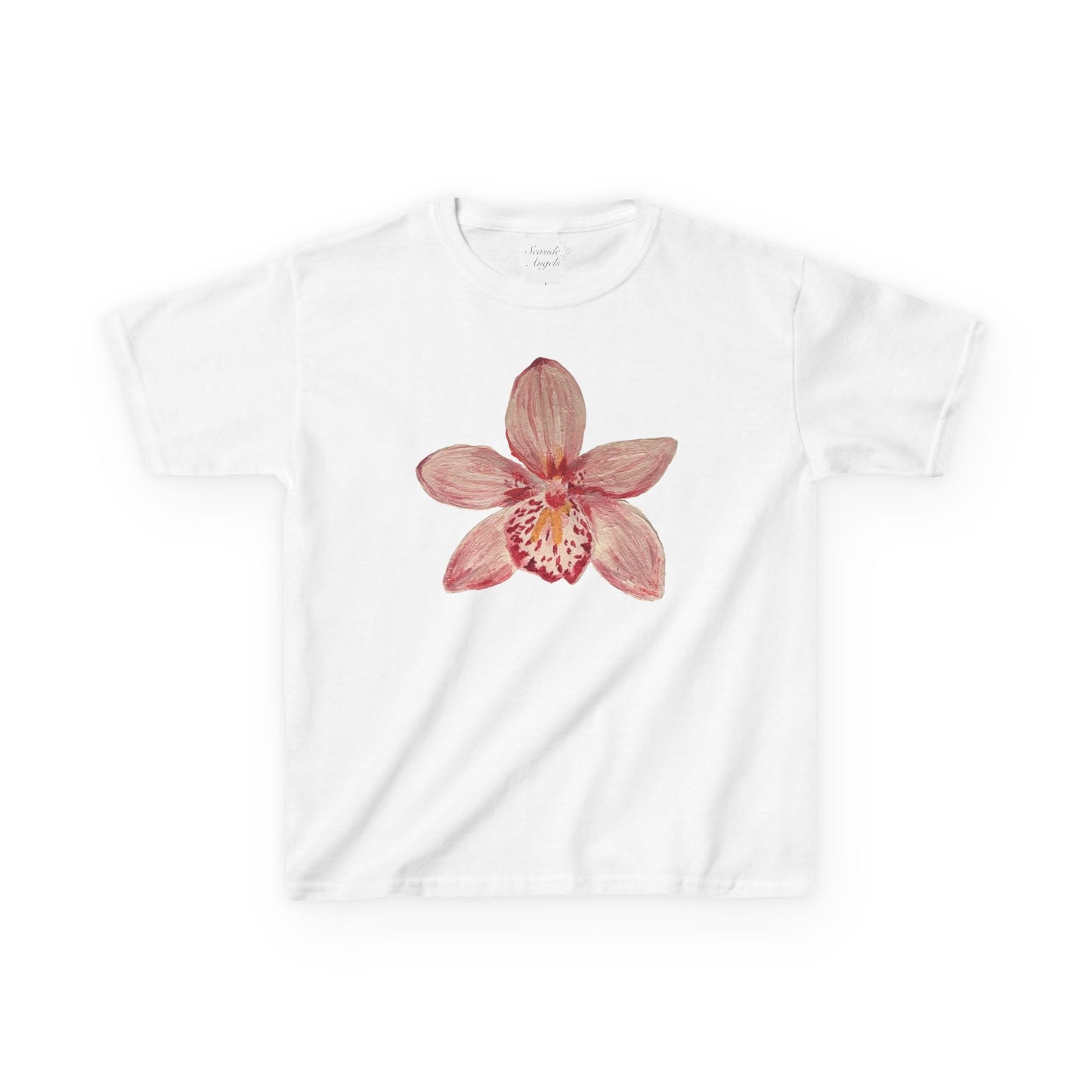 Pink Flower Baby Tee