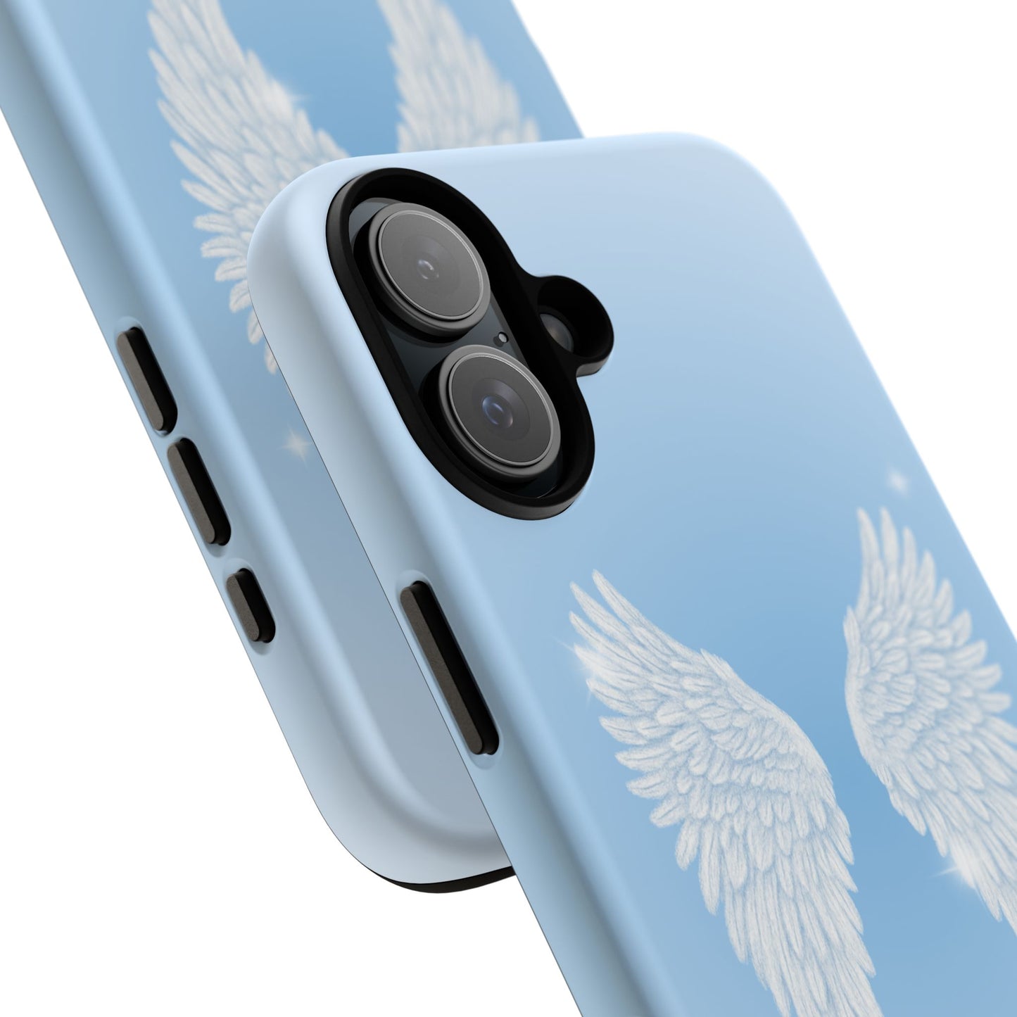 Blue Angel Wings Phone Case