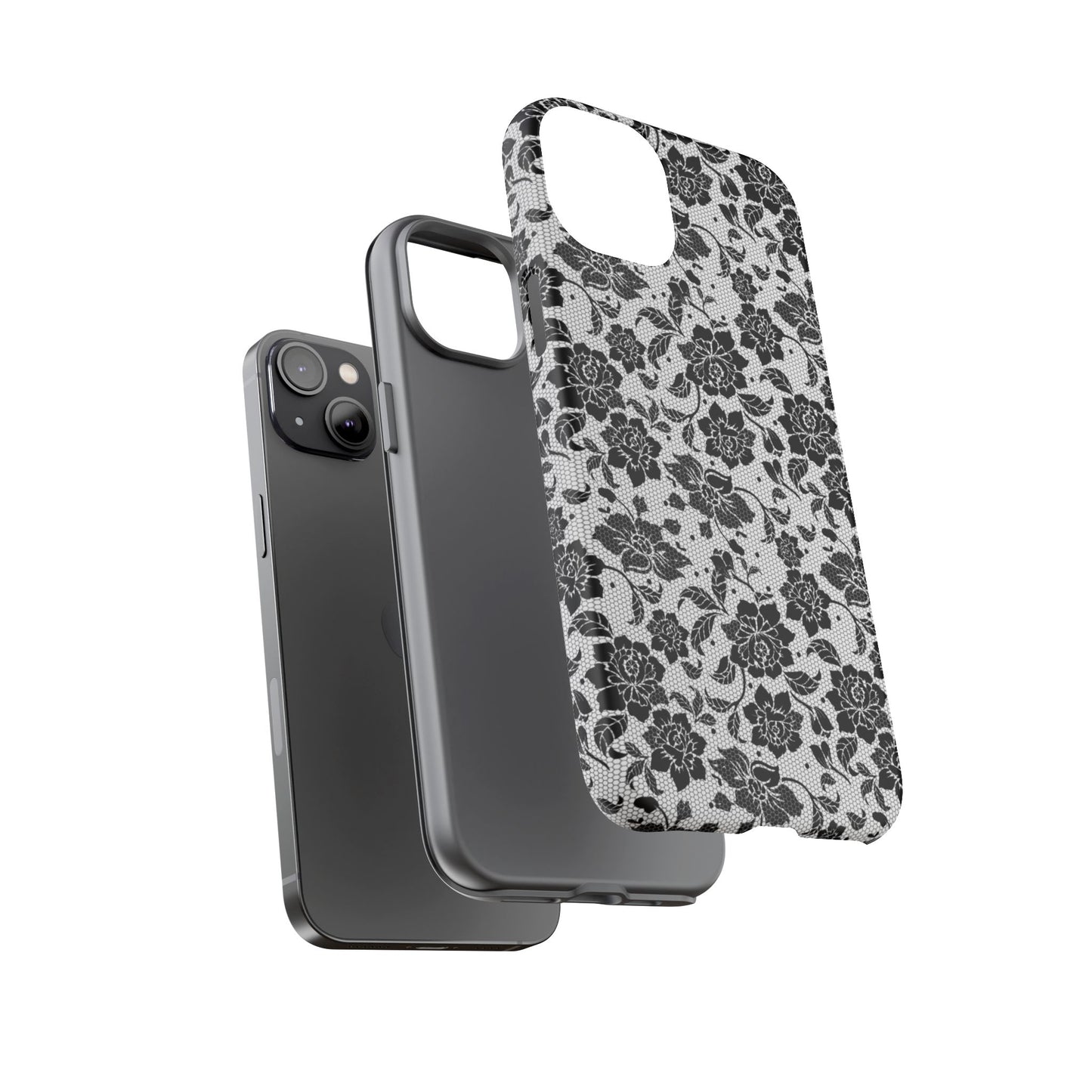 Black Lace Phone Case