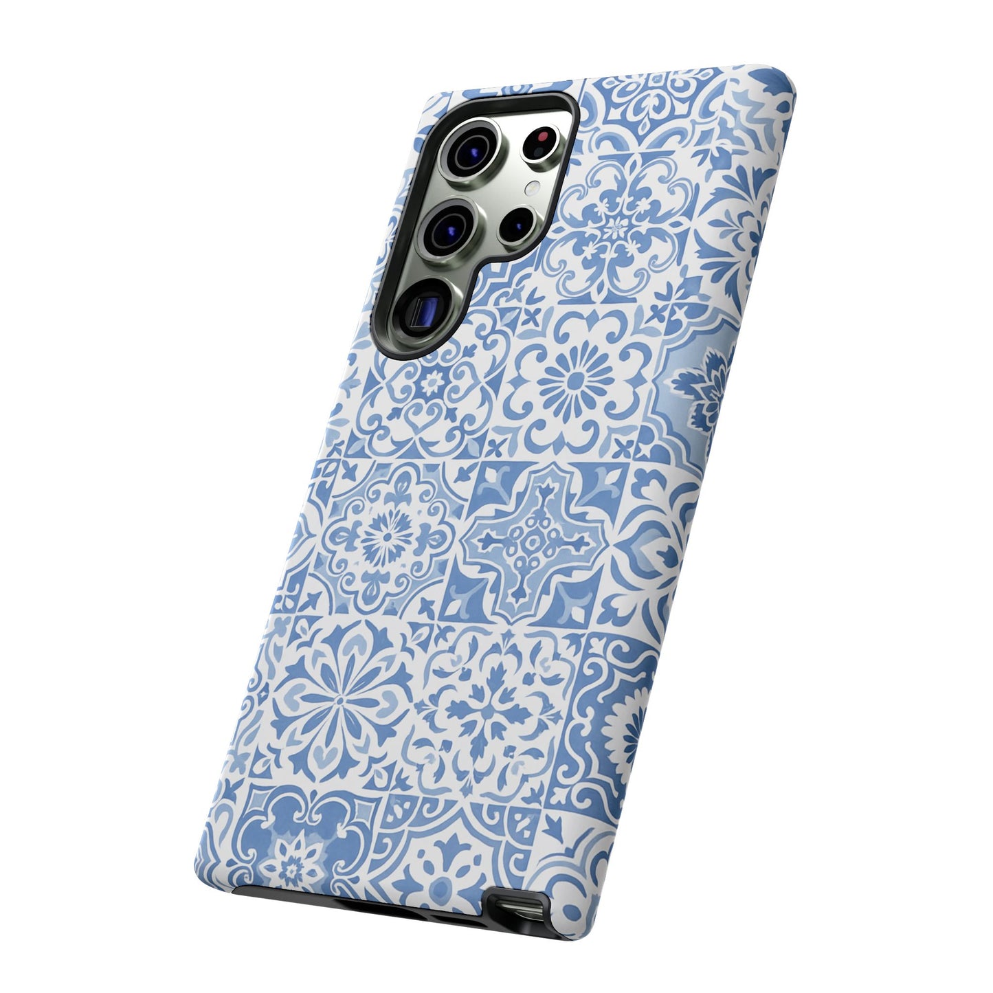 Blue Coastal Tile Phone Case