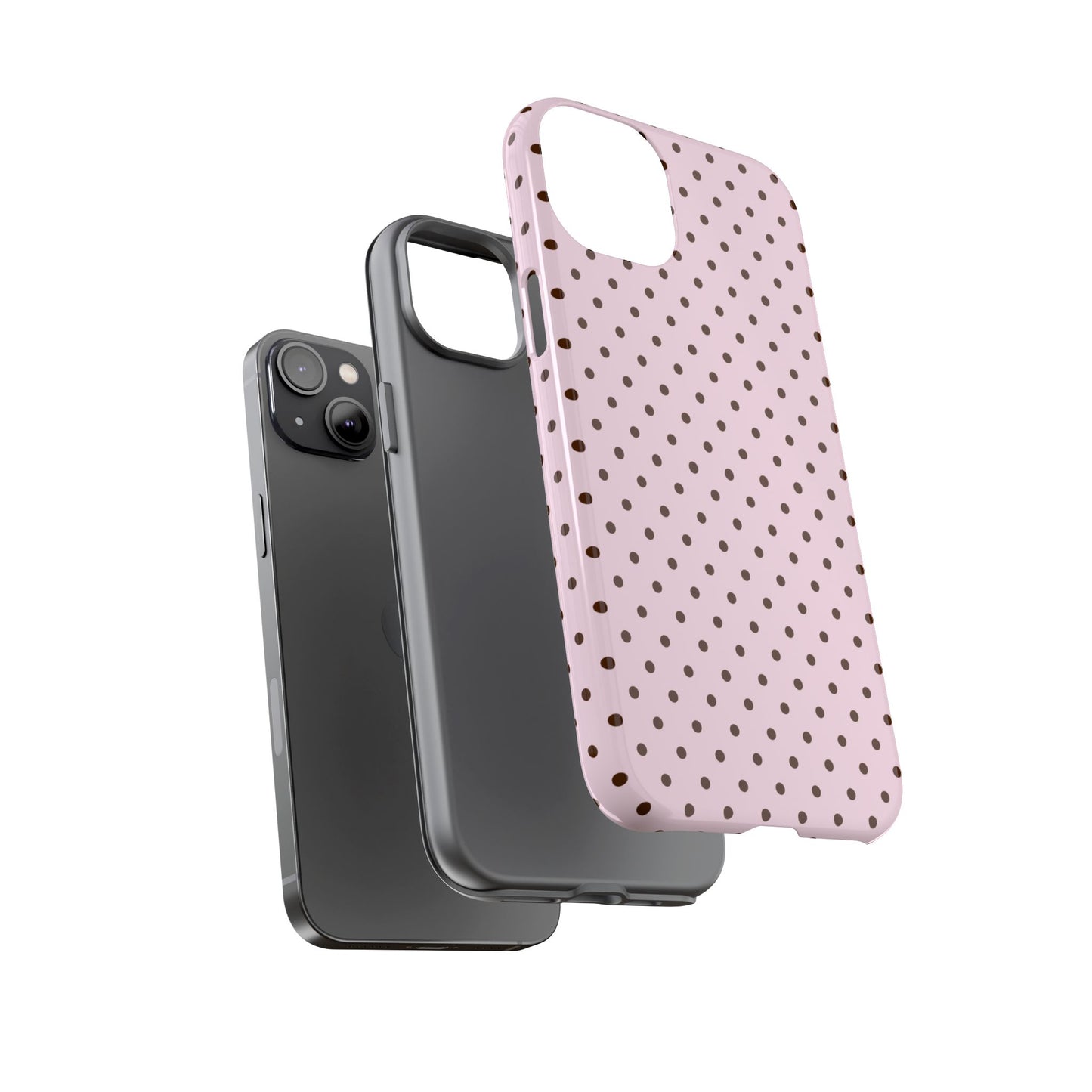 Light Pink Polka Dot Phone Case