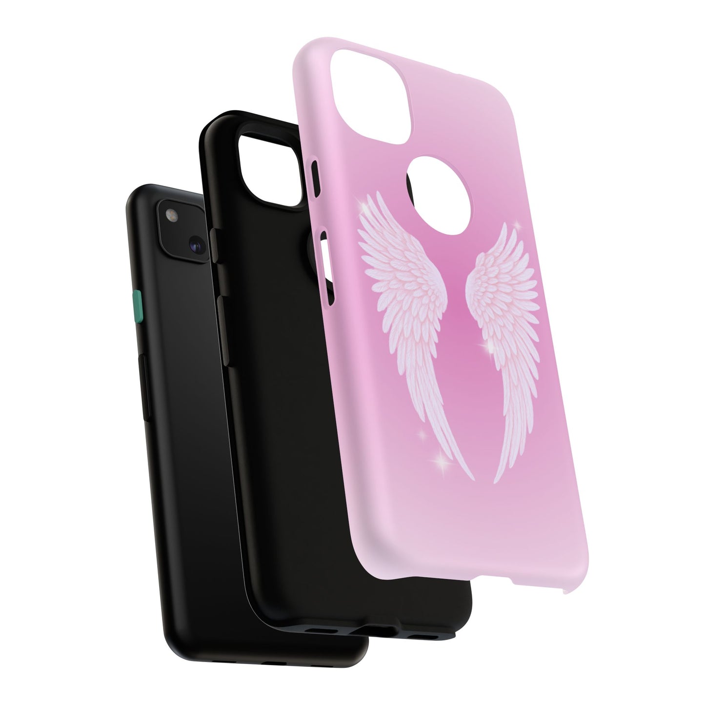 Pink Angel Wings Phone Case