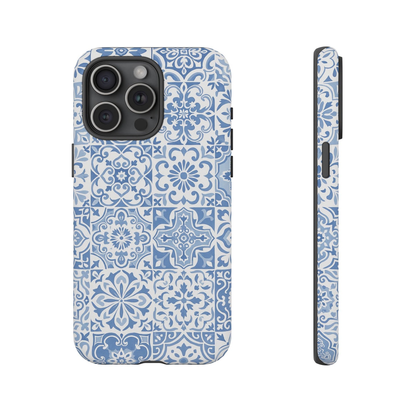 Blue Coastal Tile Phone Case