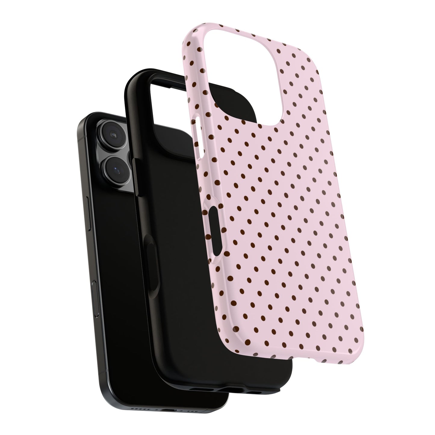 Light Pink Polka Dot Phone Case