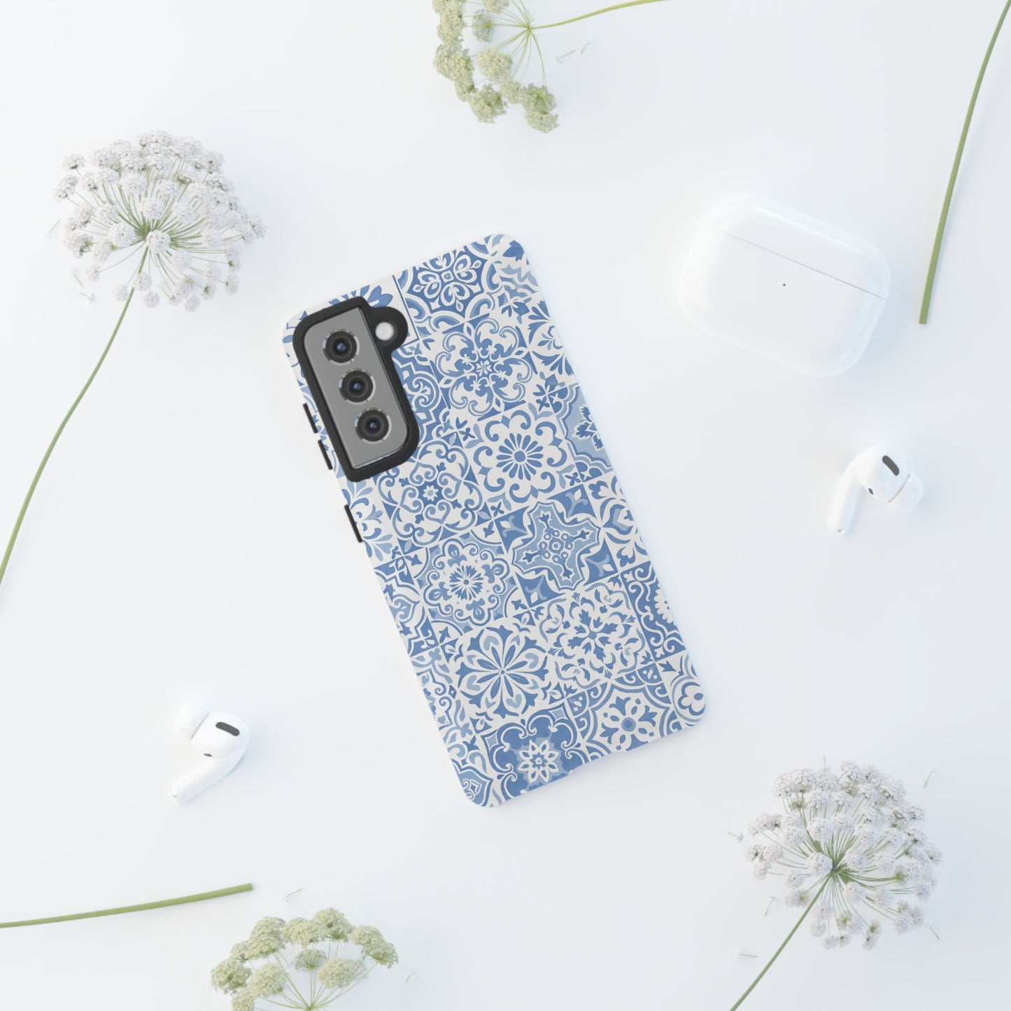 Blue Coastal Tile Phone Case