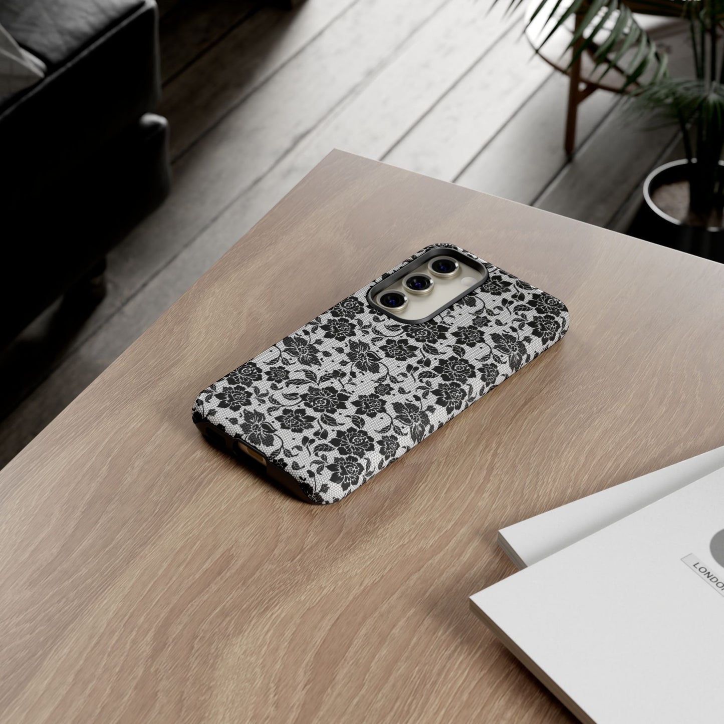 Black Lace Phone Case