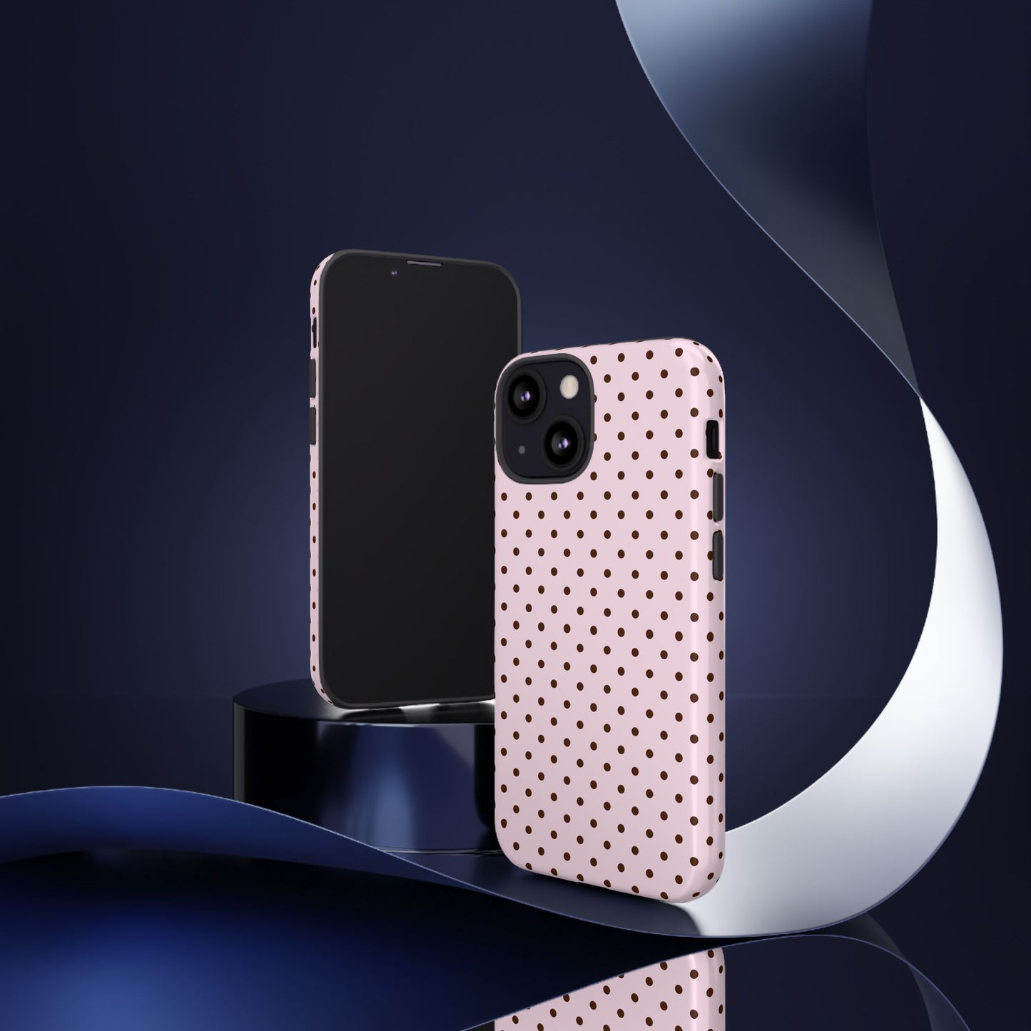 Light Pink Polka Dot Phone Case