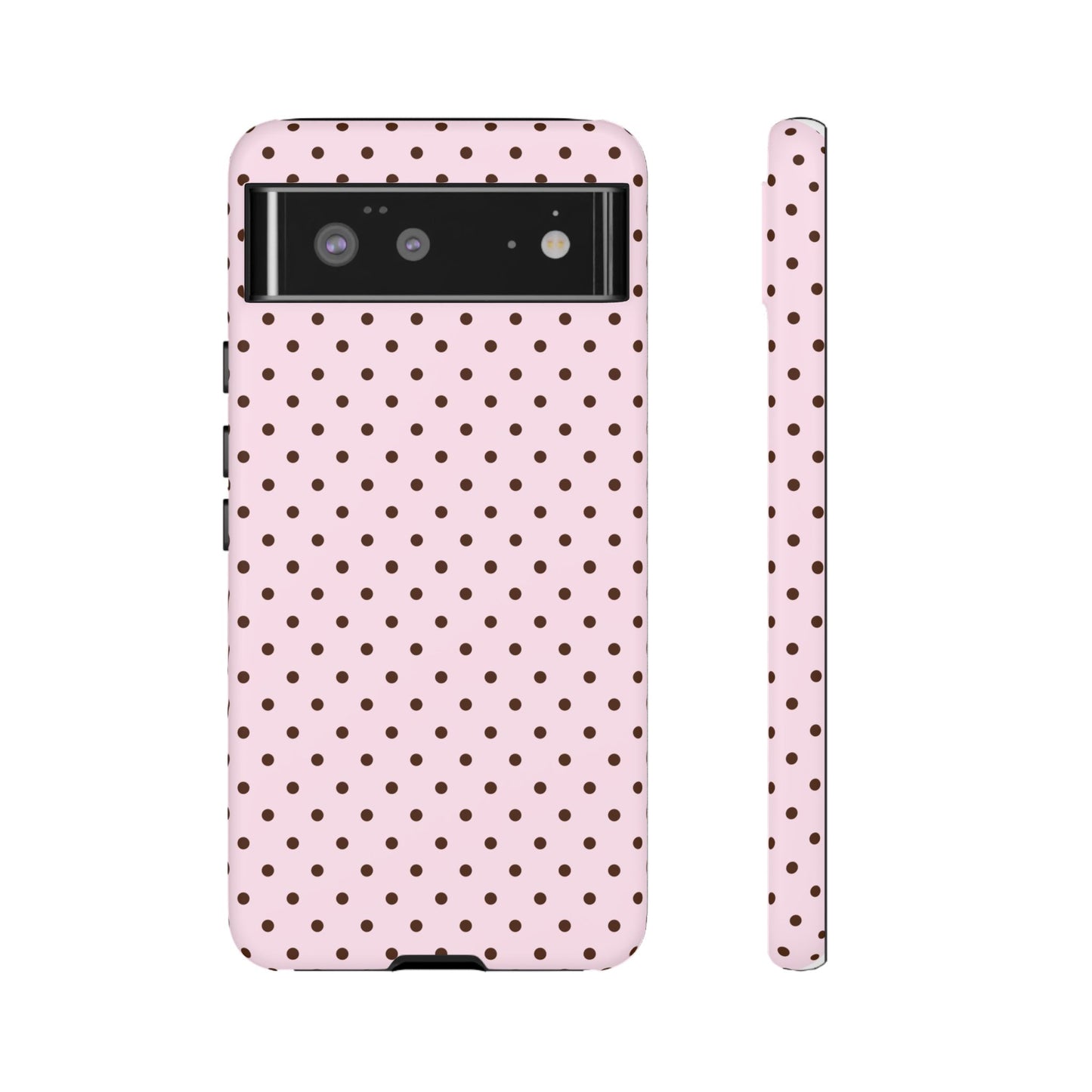 Light Pink Polka Dot Phone Case