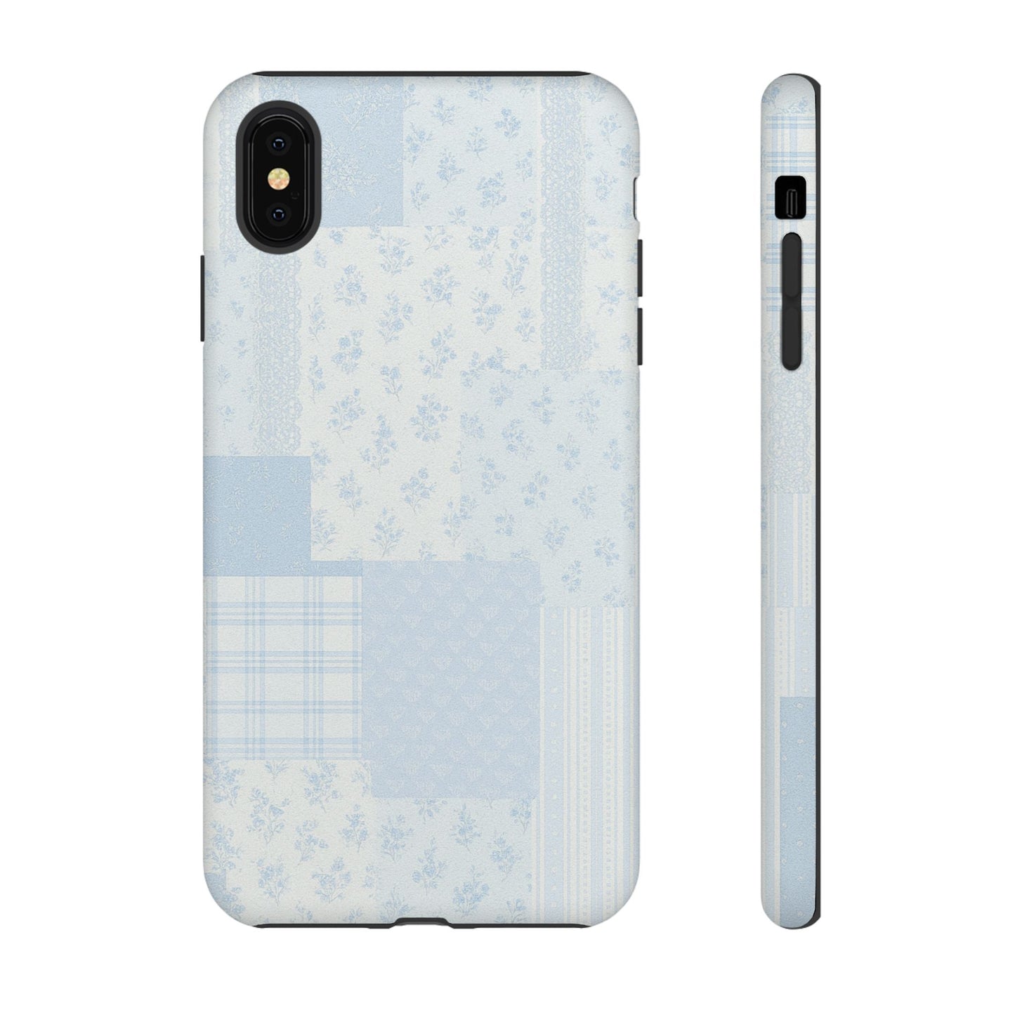 Blue Floral Lace Phone Case