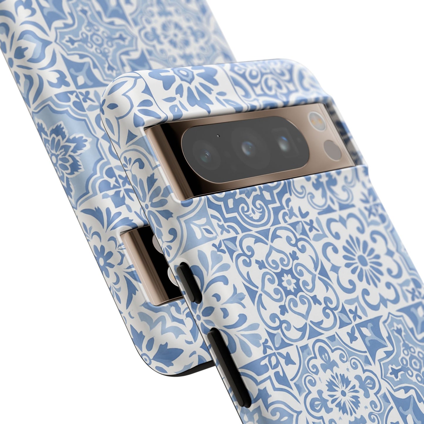 Blue Coastal Tile Phone Case