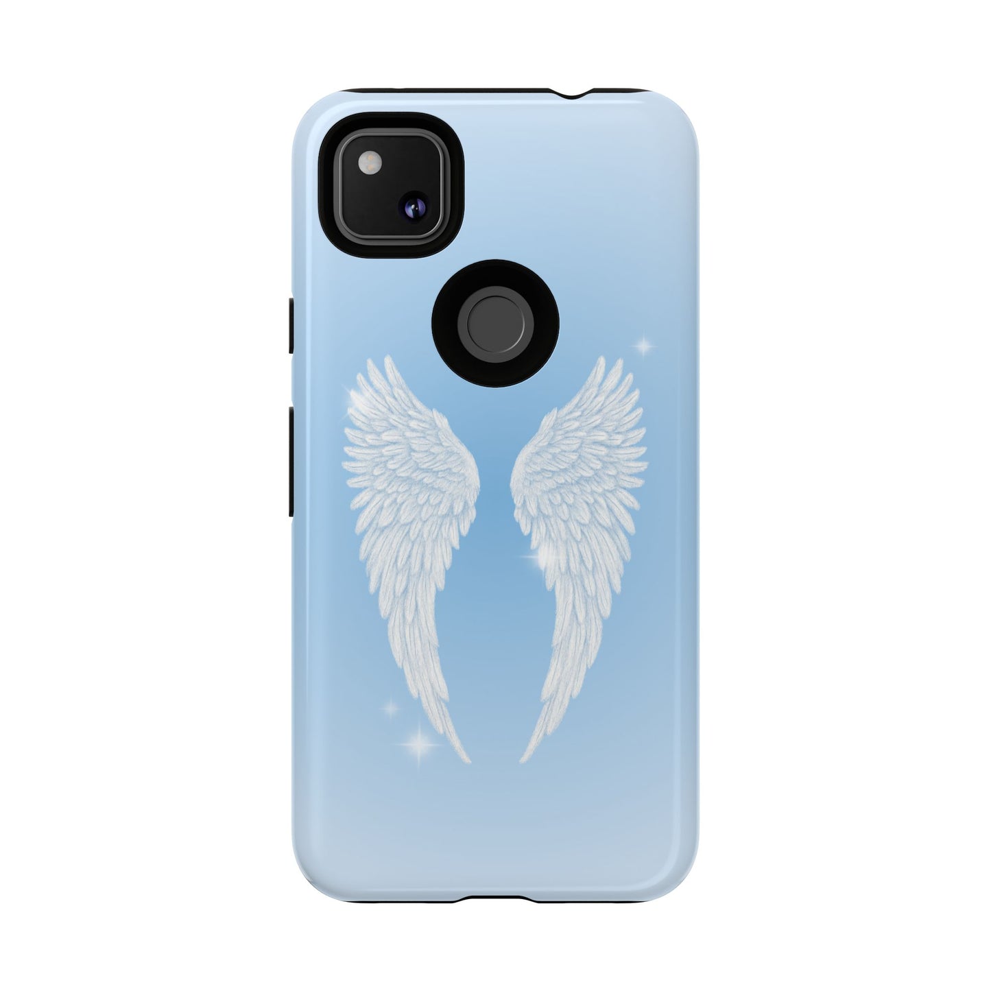 Blue Angel Wings Phone Case