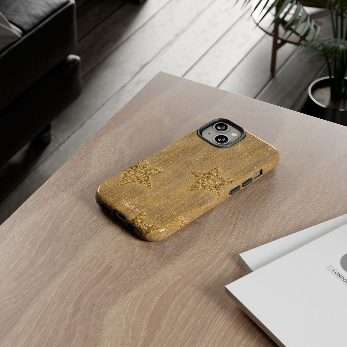 Gold Stars Phone Case