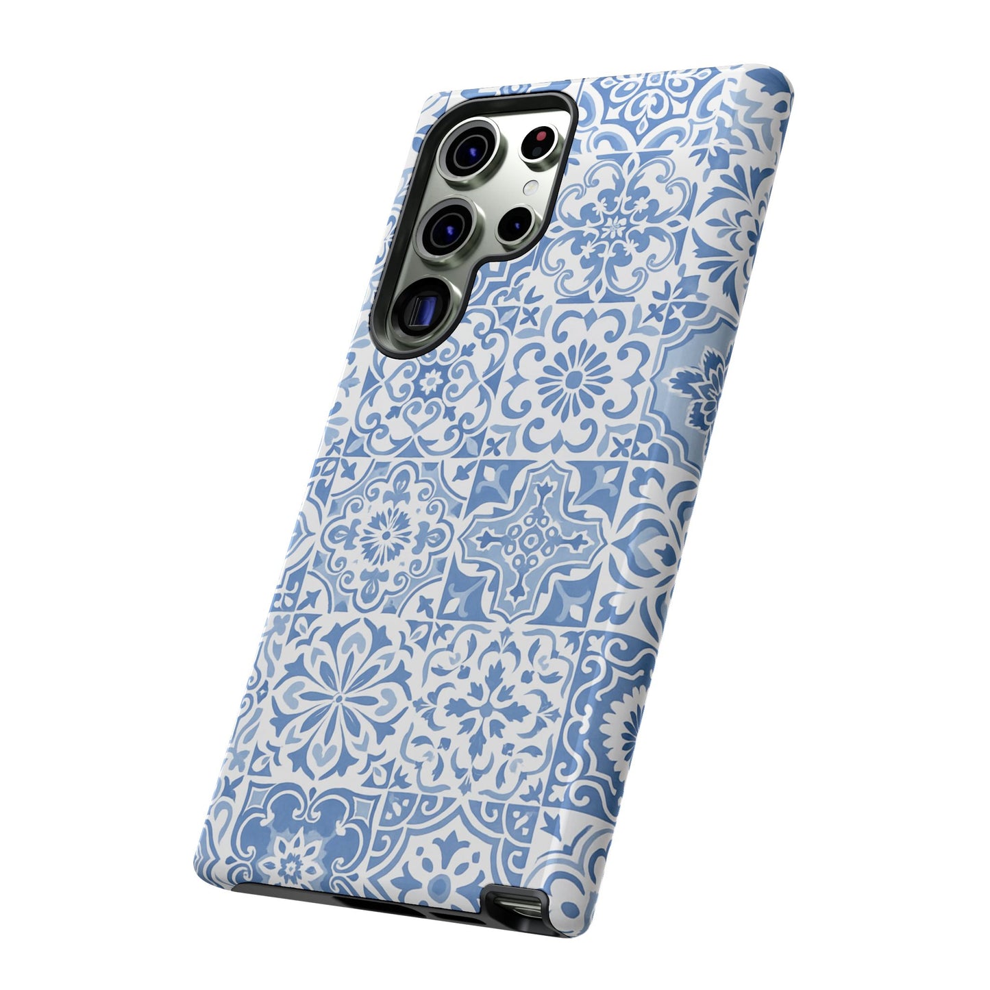 Blue Coastal Tile Phone Case