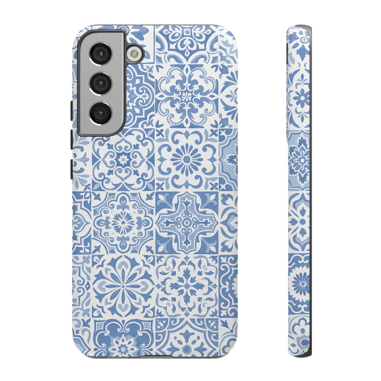 Blue Coastal Tile Phone Case