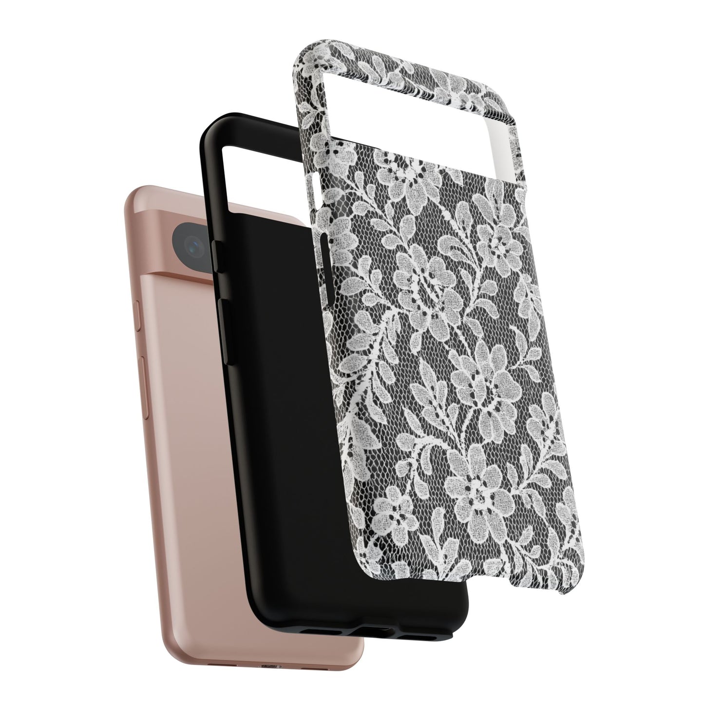 White Lace Phone Case