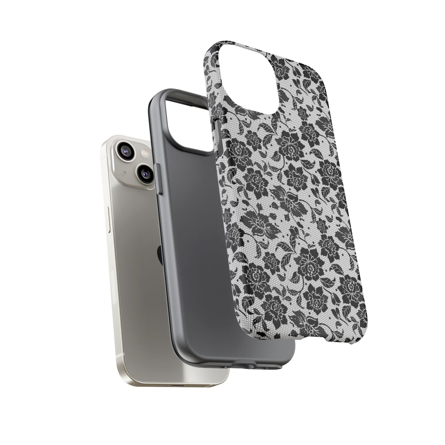 Black Lace Phone Case