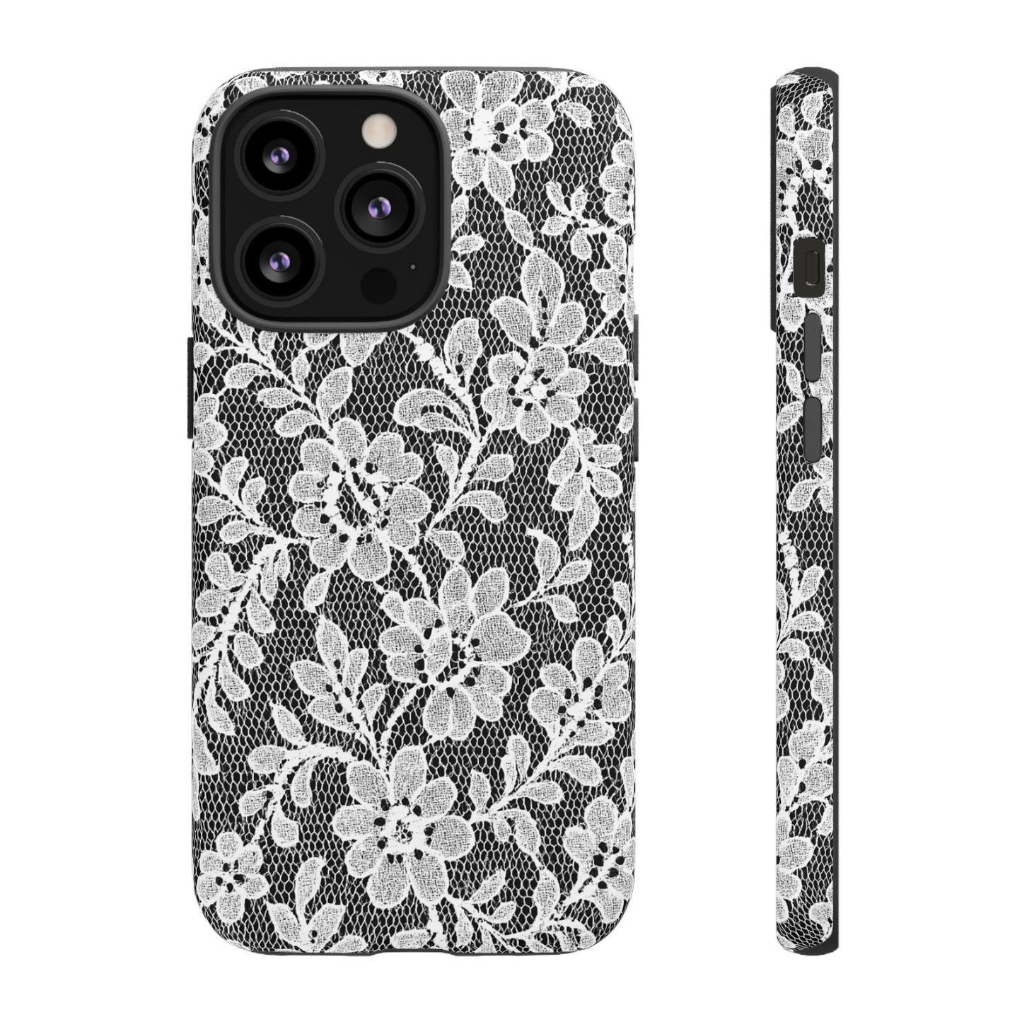 White Lace Phone Case