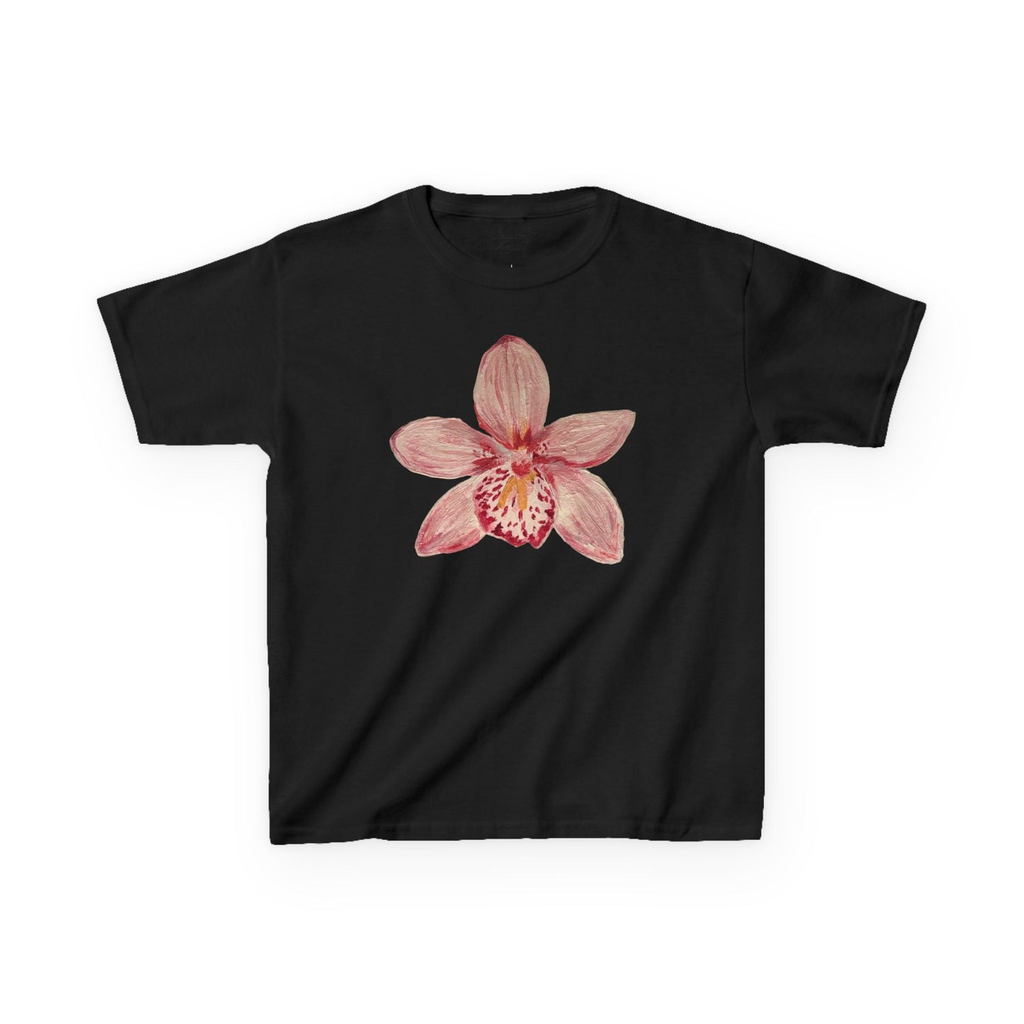 Pink Flower Baby Tee