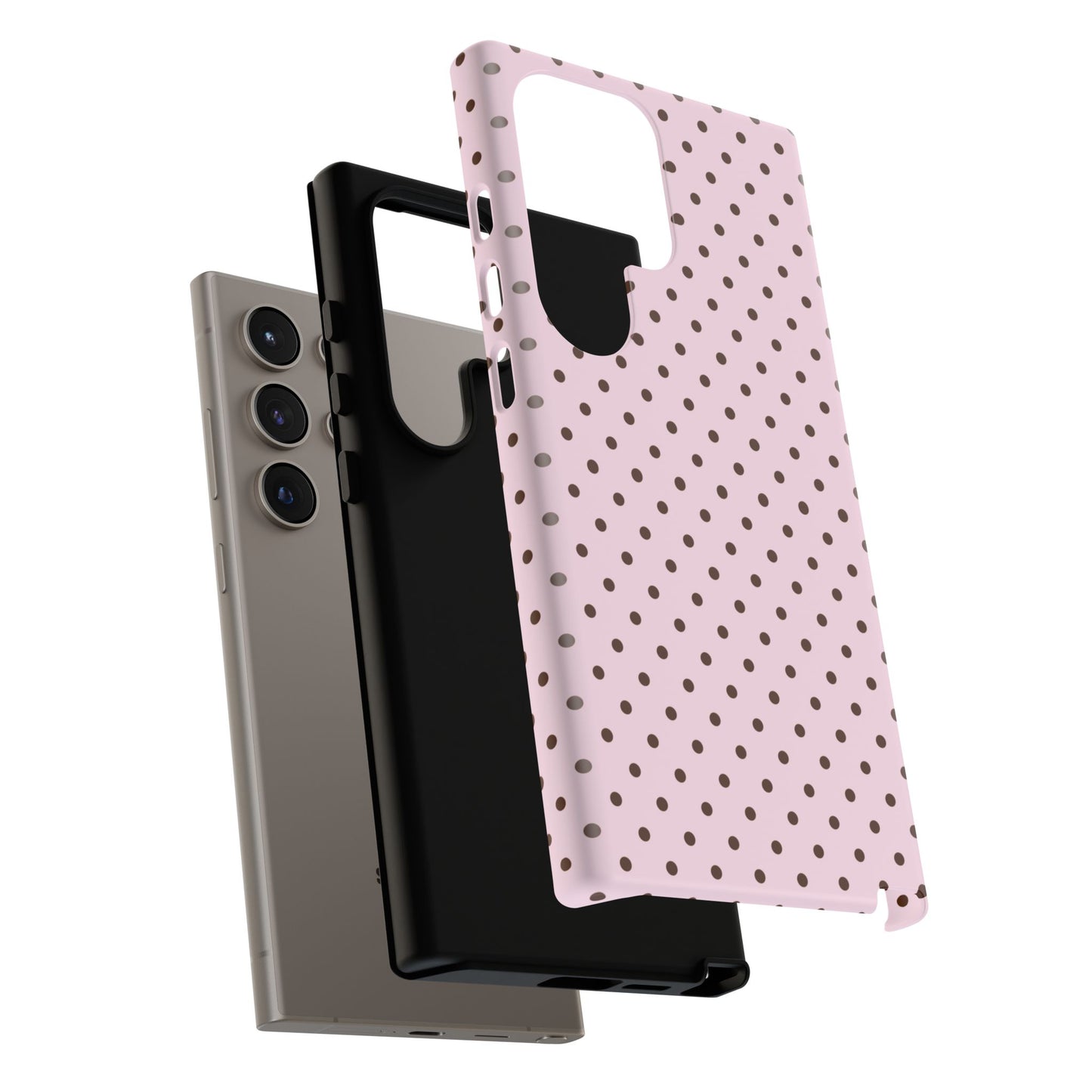 Light Pink Polka Dot Phone Case