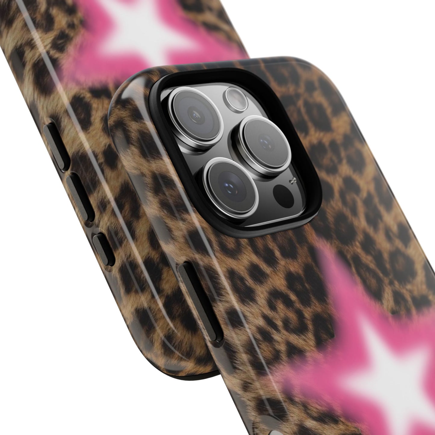 Leopard Pink Aura Phone Case