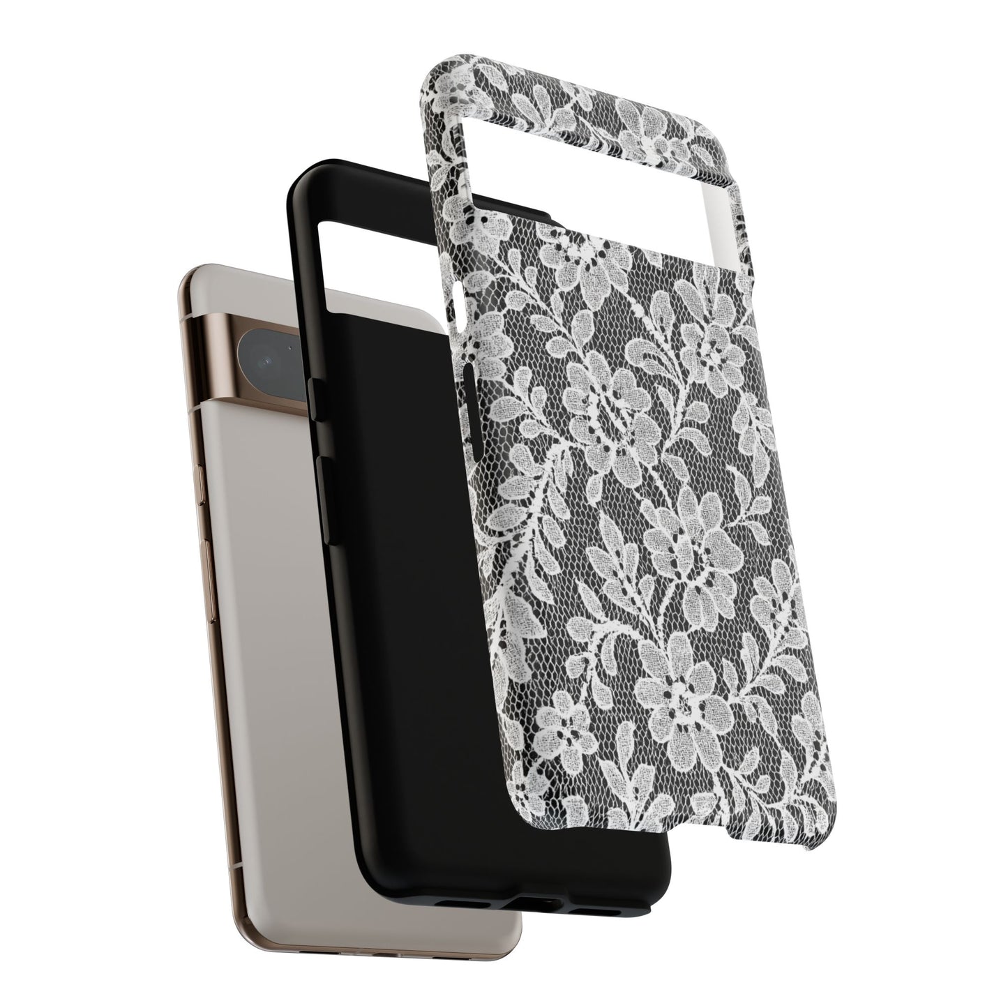 White Lace Phone Case