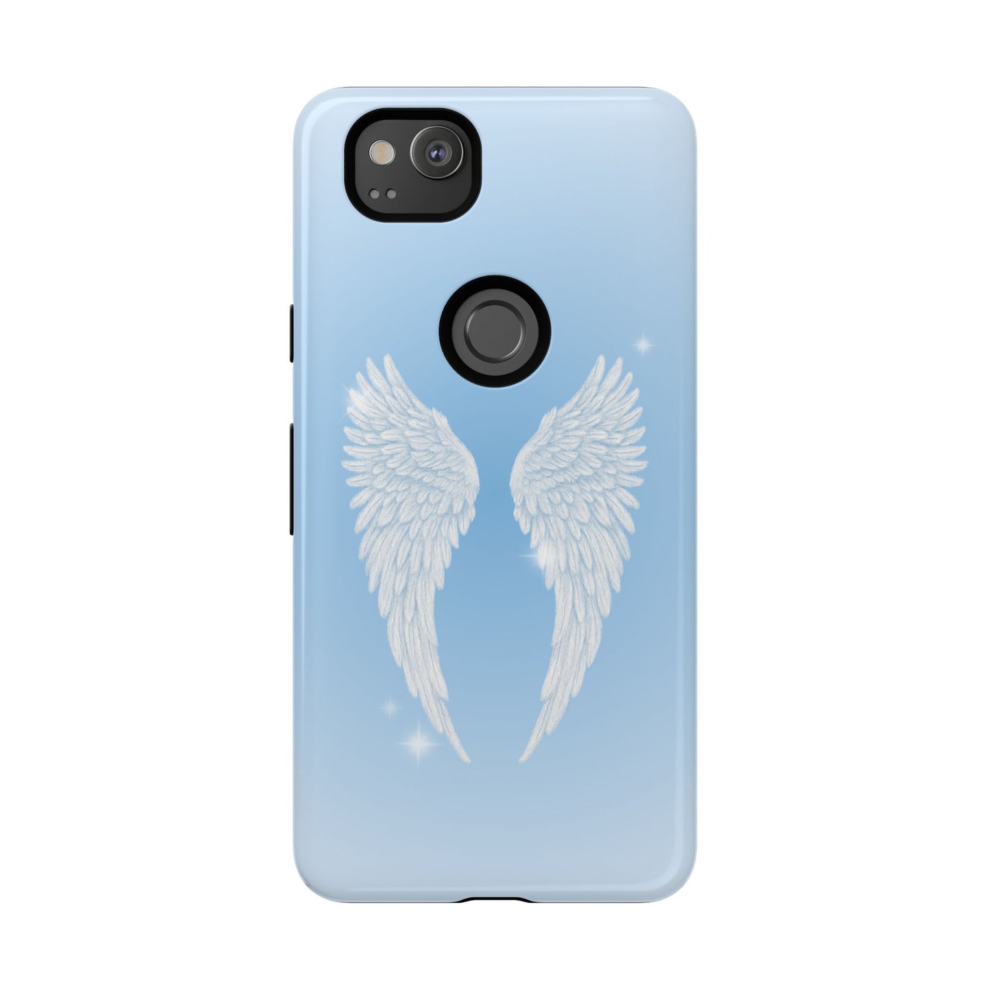 Blue Angel Wings Phone Case