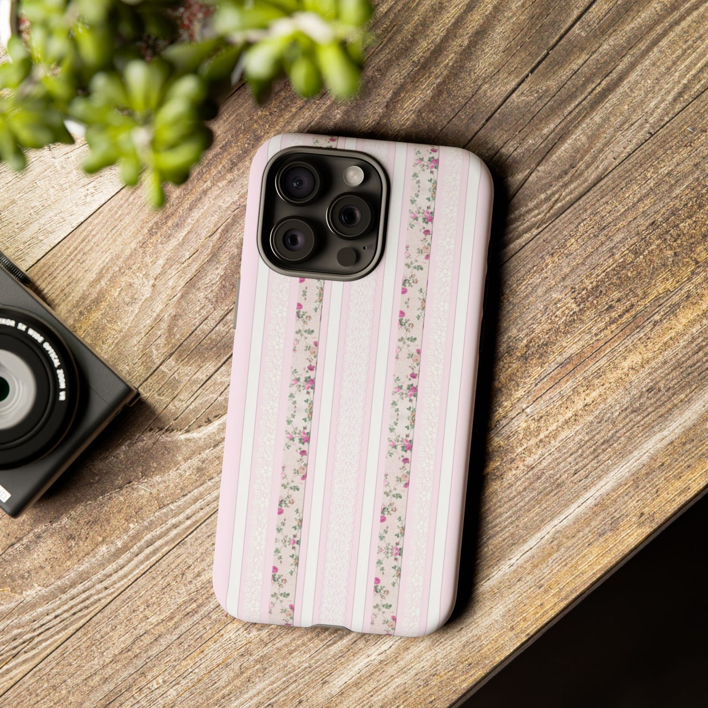 Pink Lace Phone Case